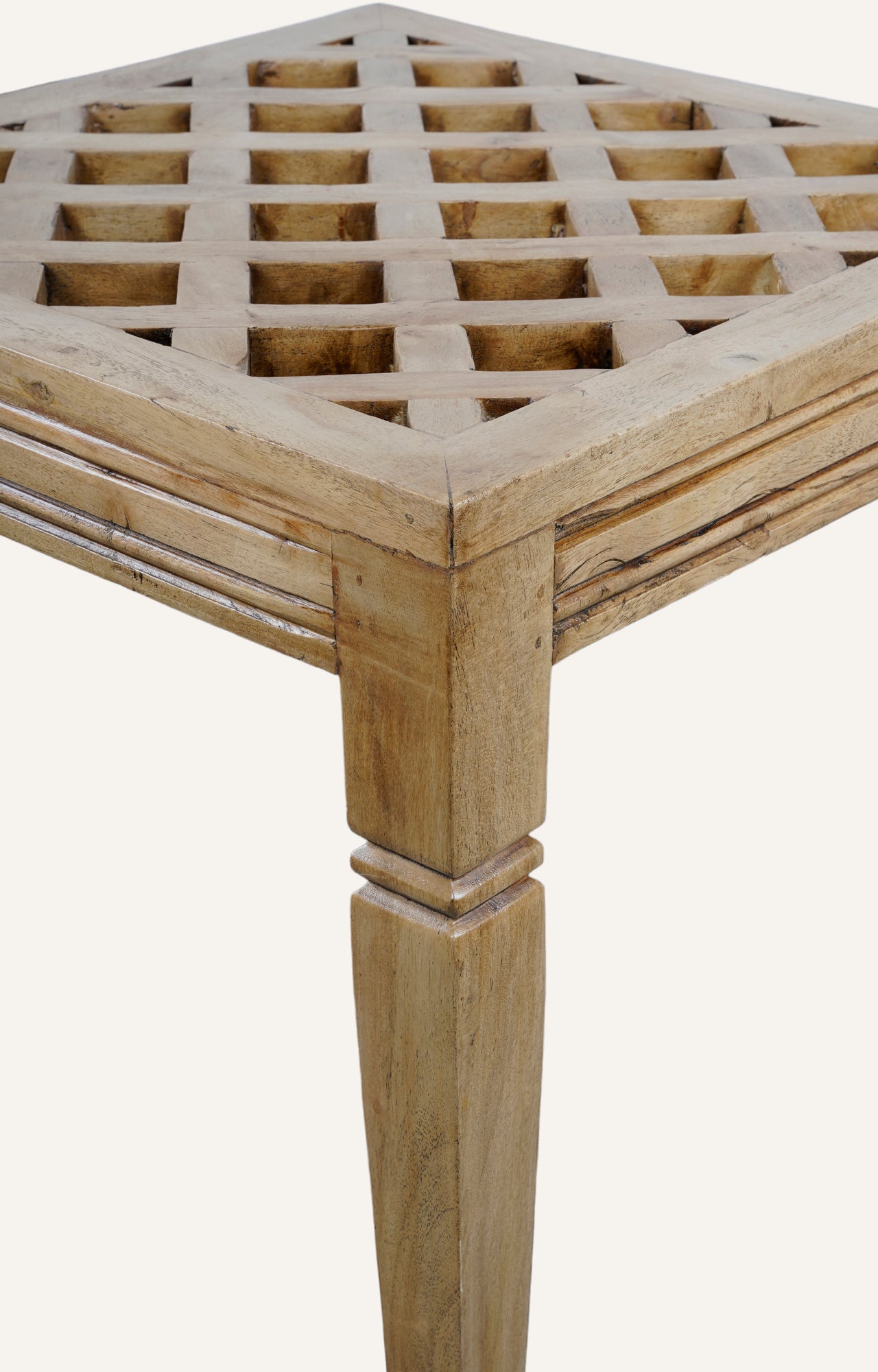 Traditional window grate Side table