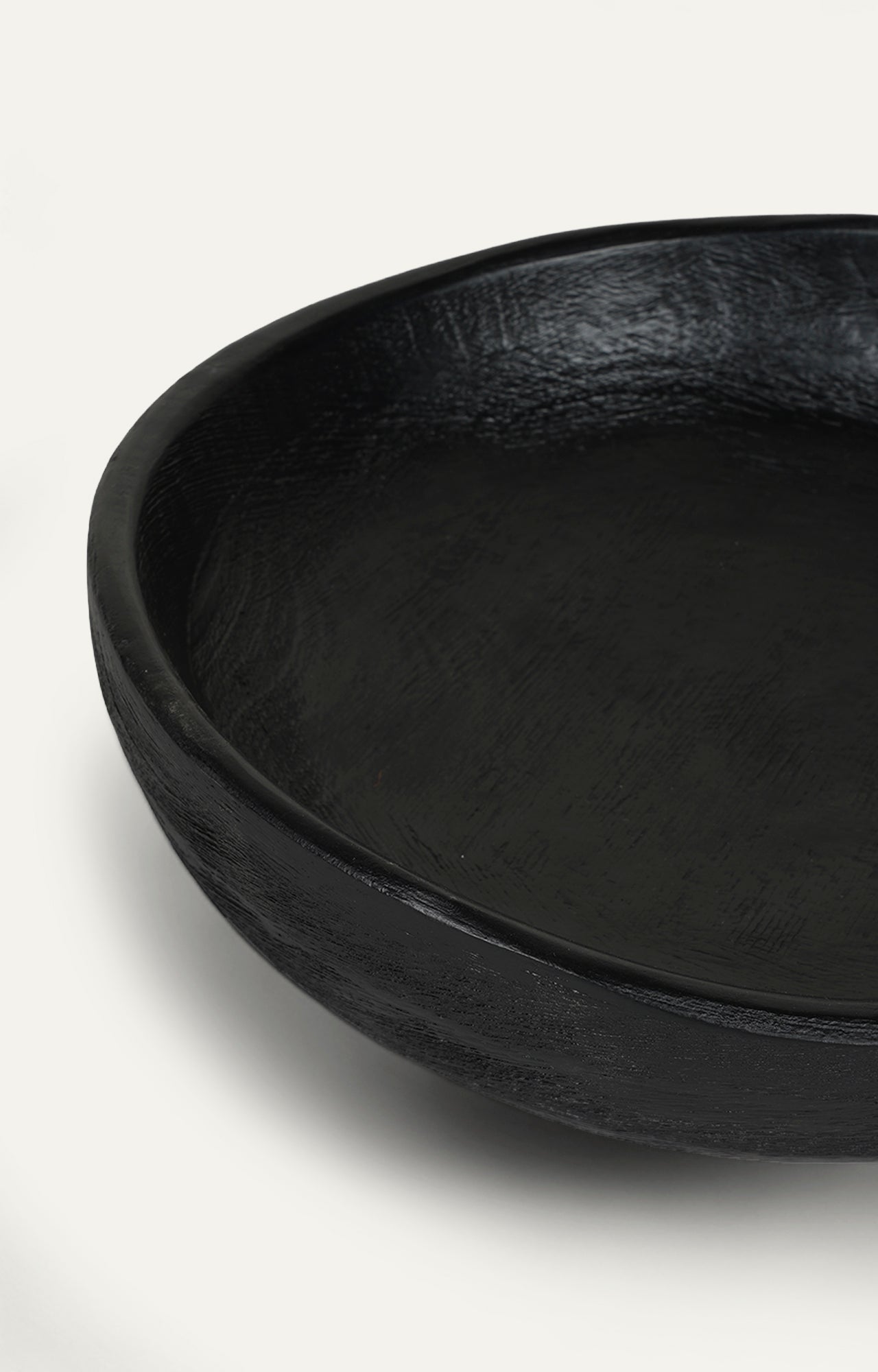 'Etagere' Matte Black Snack Bowl