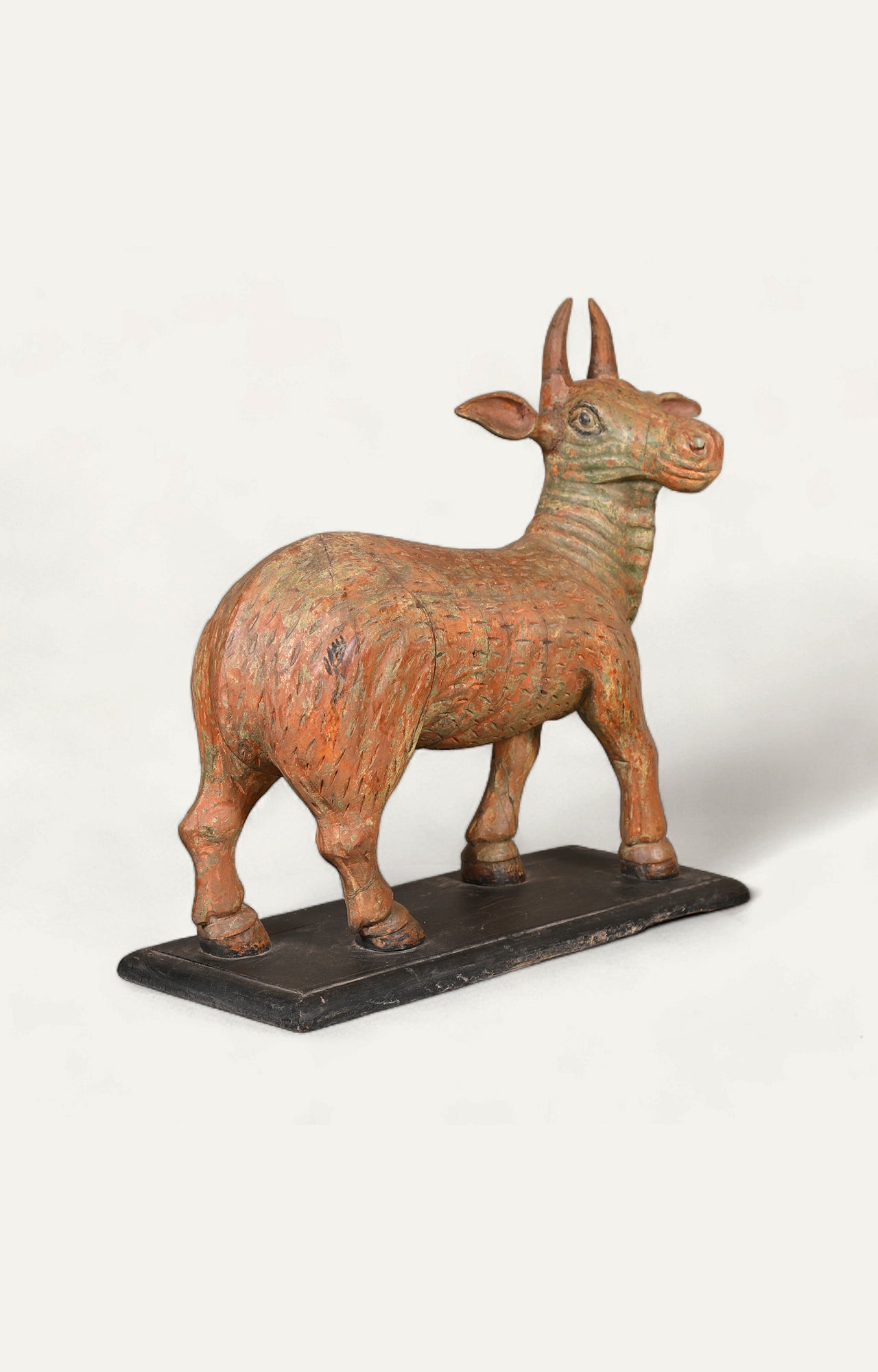 The Sacred Nandi Animal Wooden Figurine