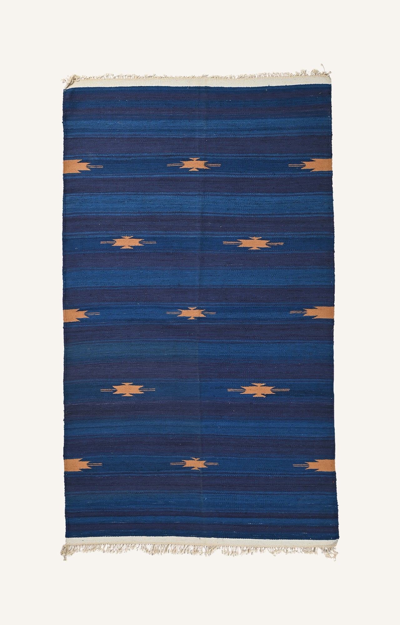 Handwoven Striped Punjabi Durrie