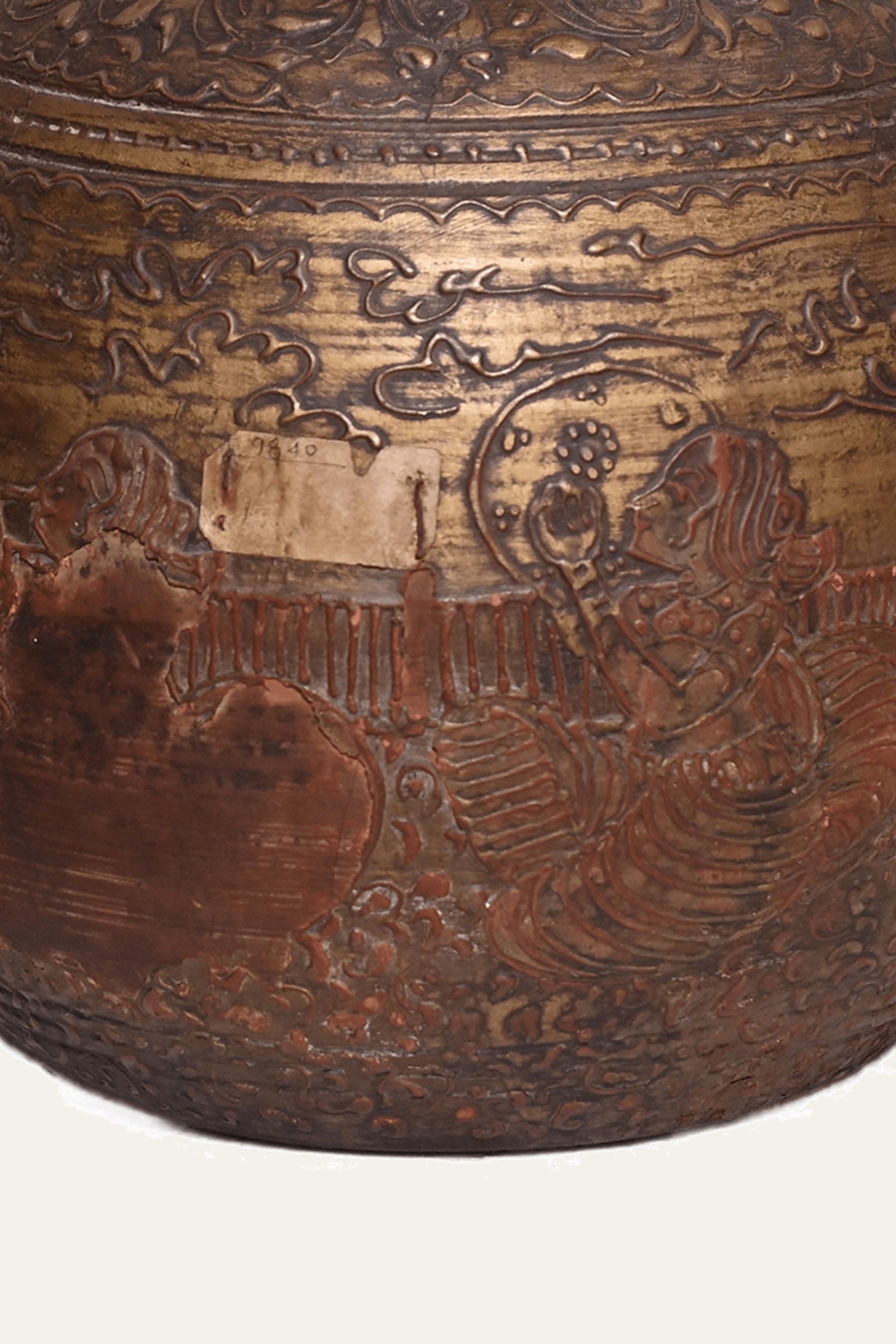 Rustic Heirloom Wooden Pot
