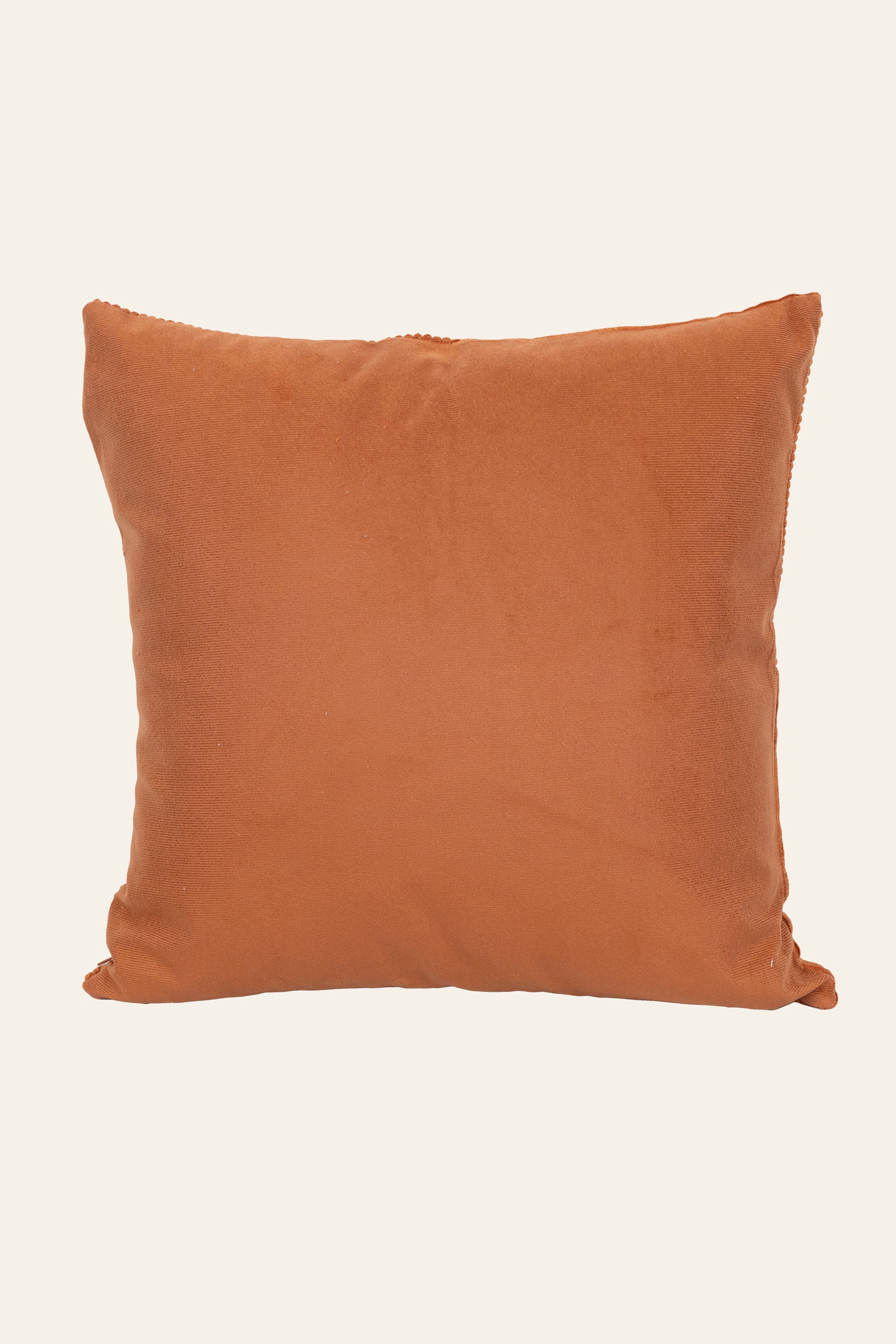 Orange Block Patchwork Cushion