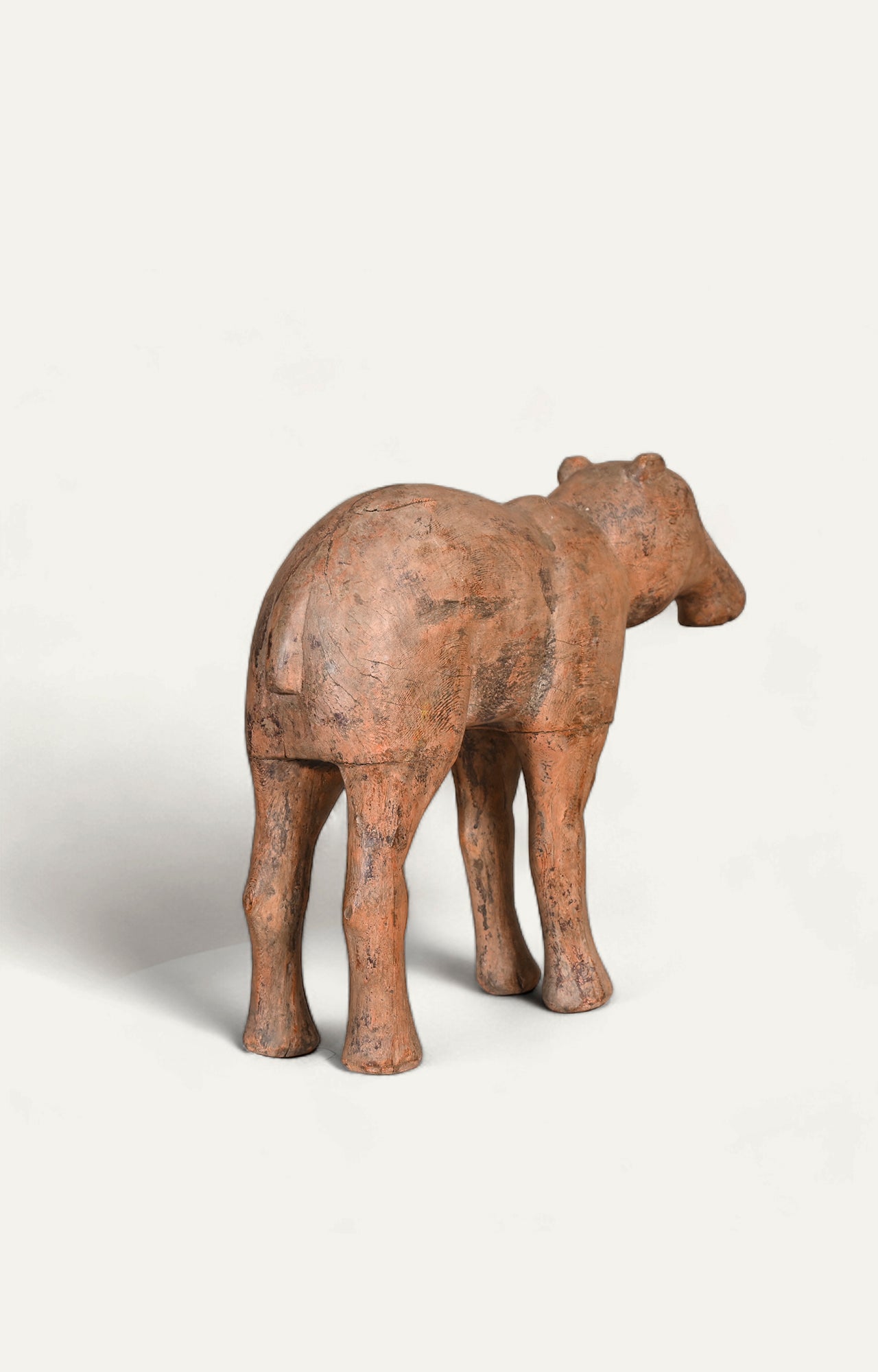 The Steed of Man Animal Wooden Figurine