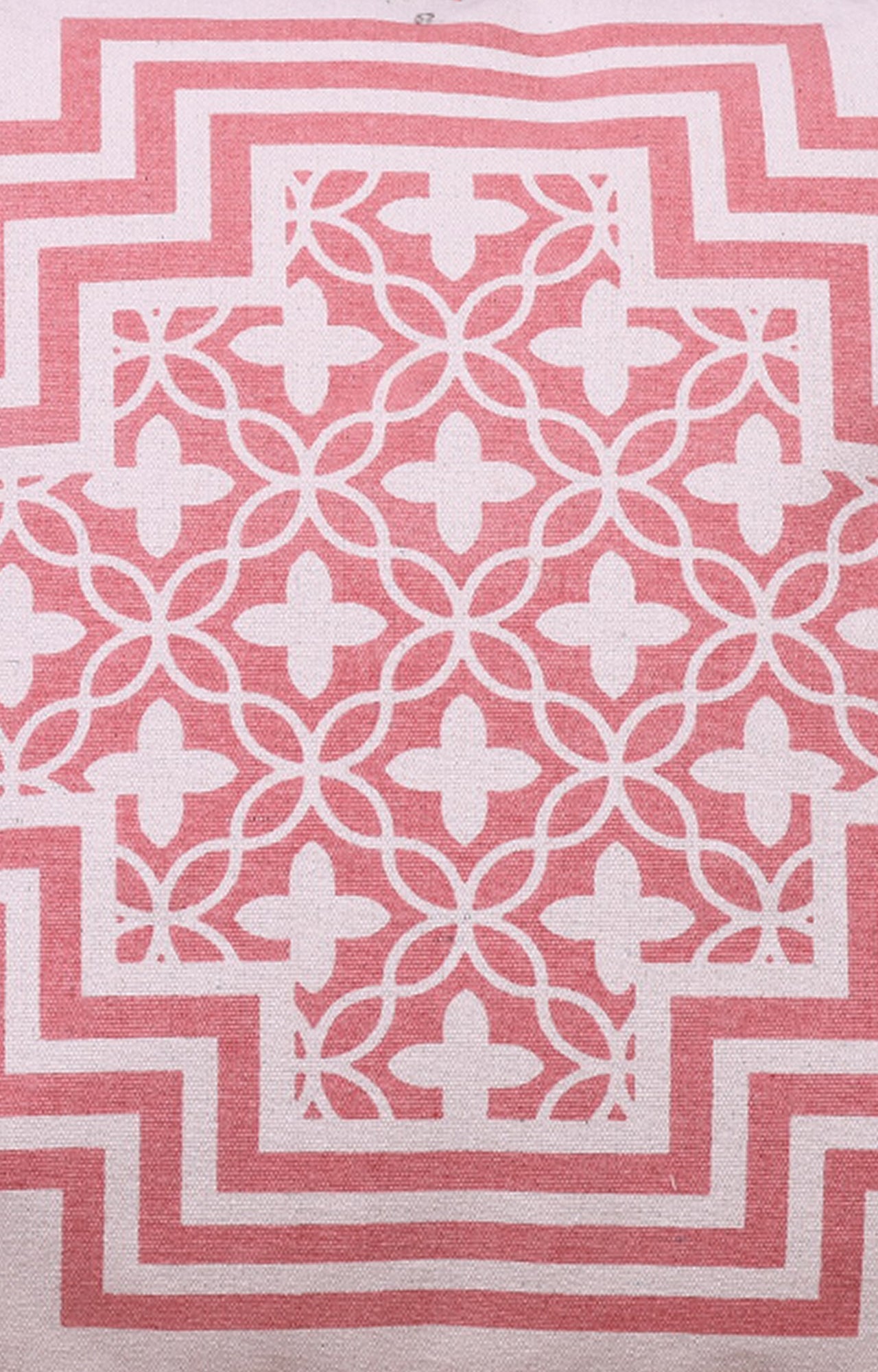 Jaipuri pink  geometric cushions