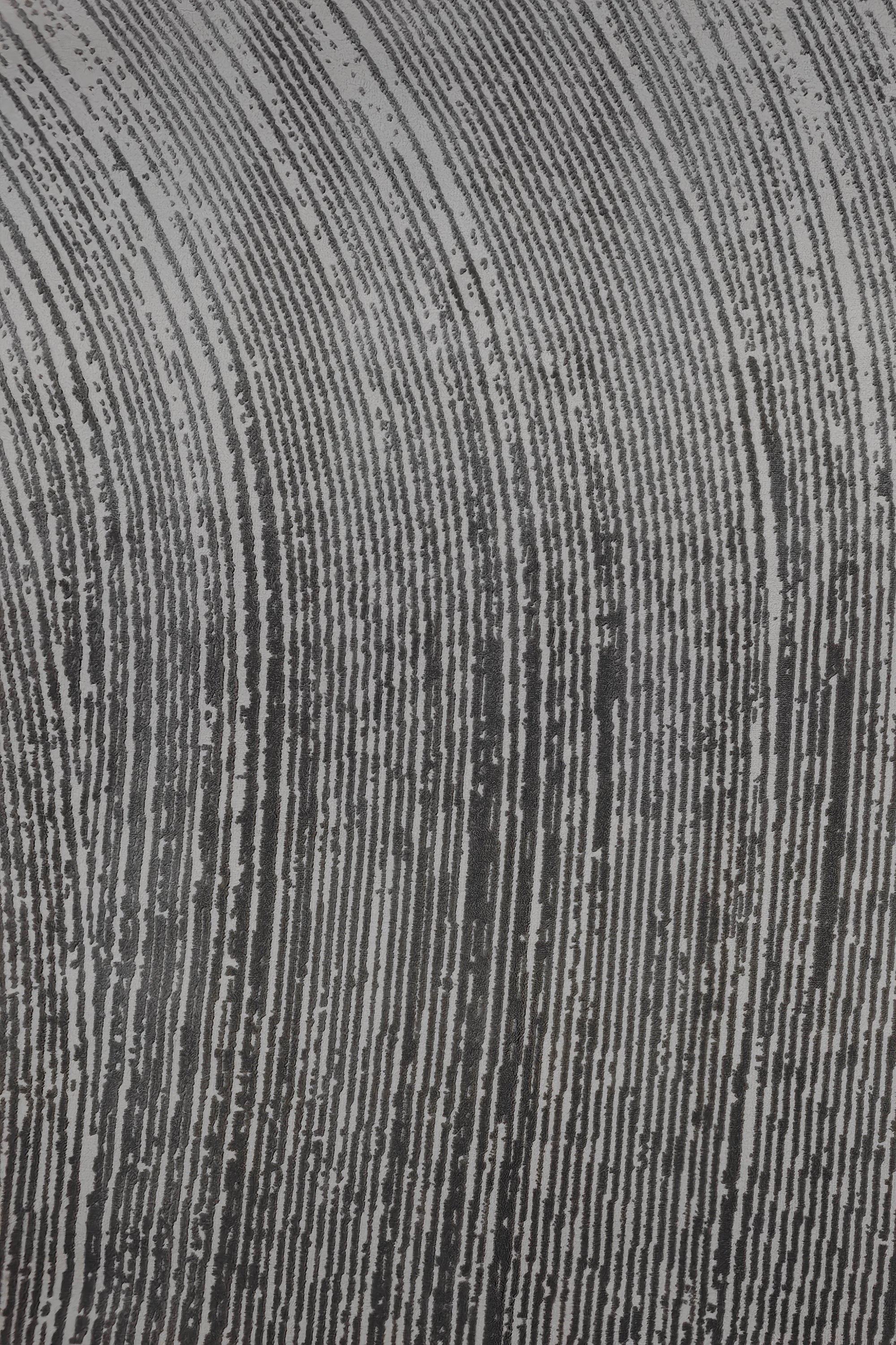8 x 12 ft Grey Wave Pattern Tufted Area Rug – Modern Textured Carpet