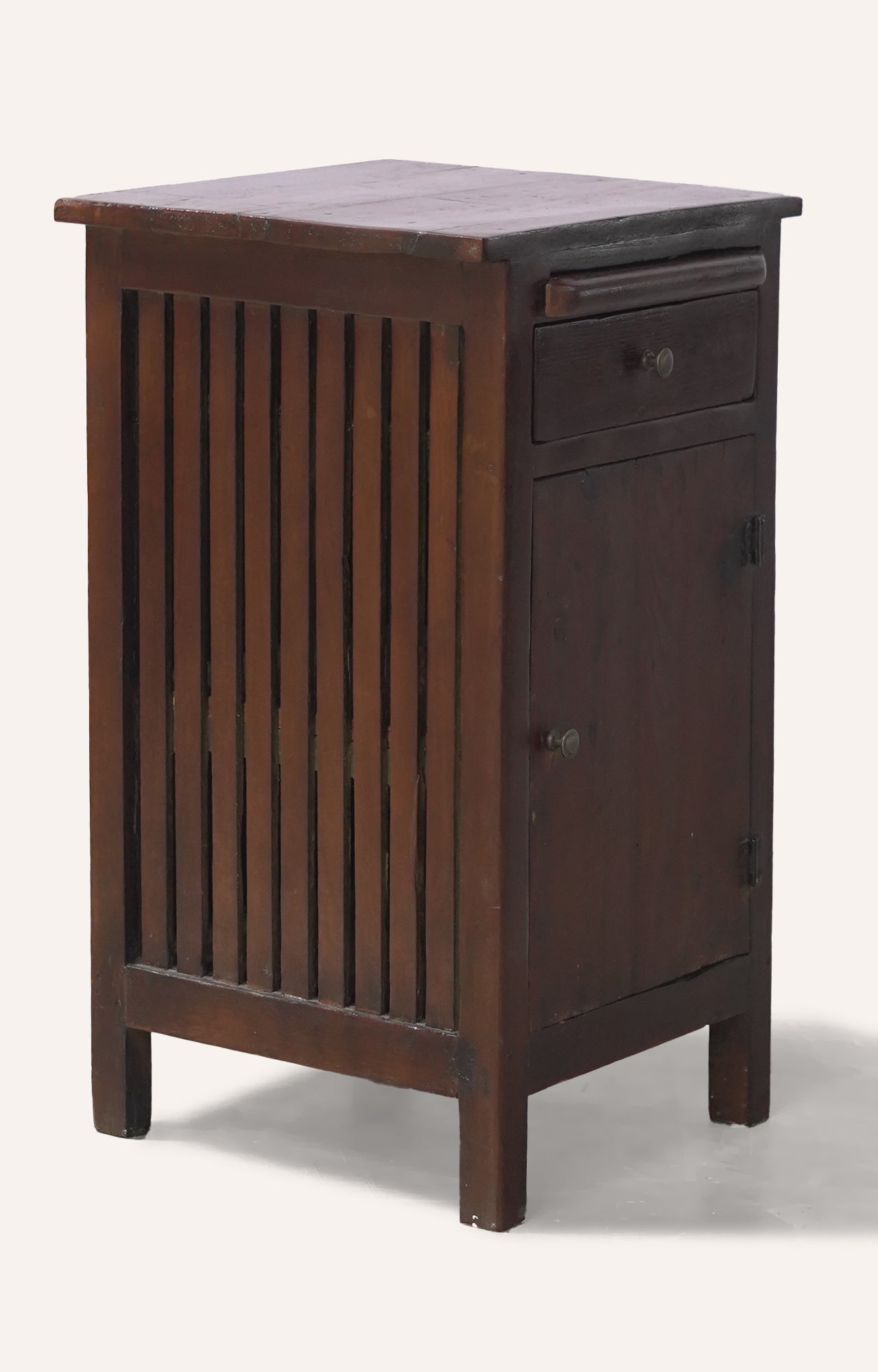 Wooden cabinet with drawer