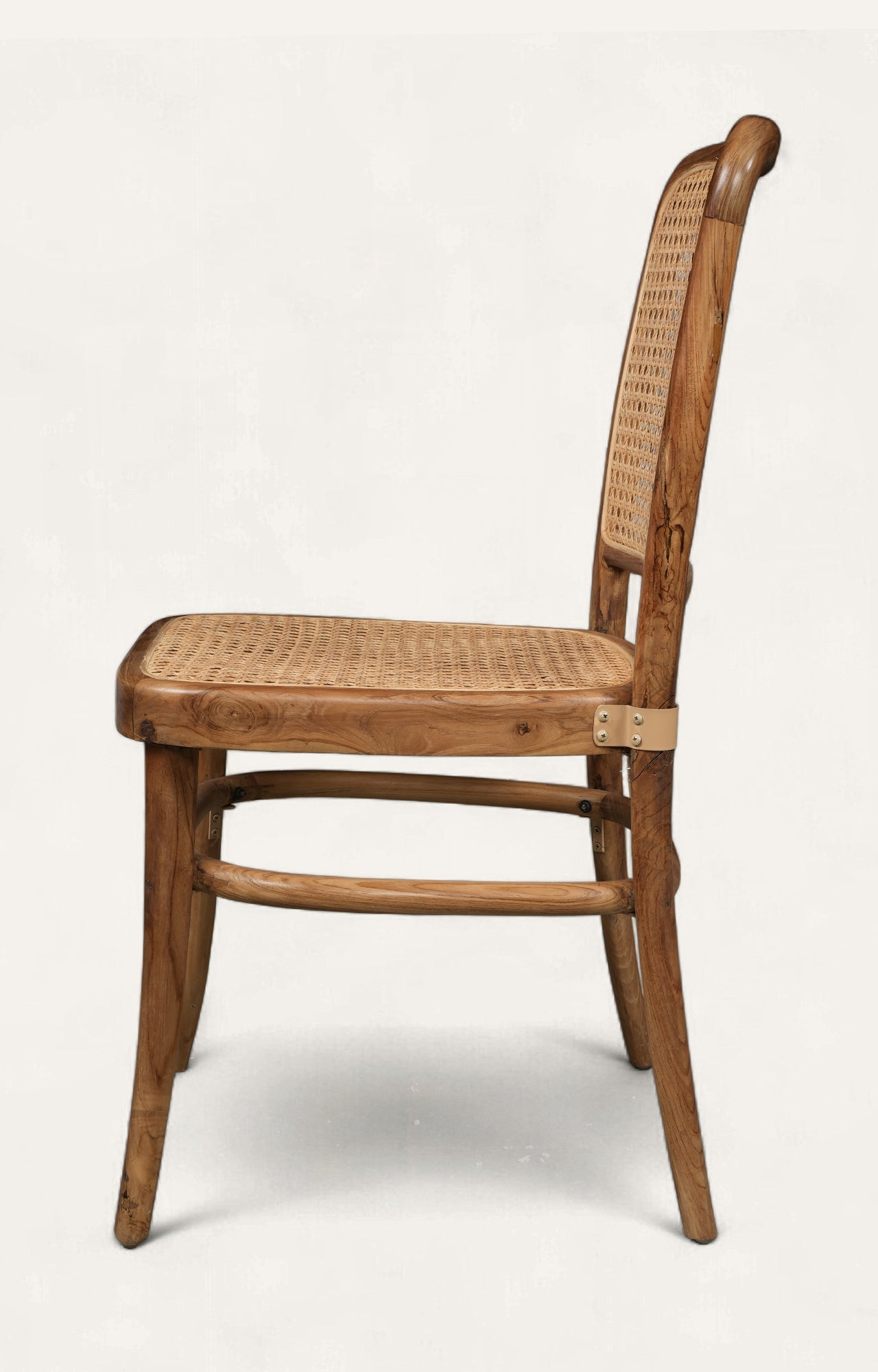 Classic Wooden and Cane Dining Chair