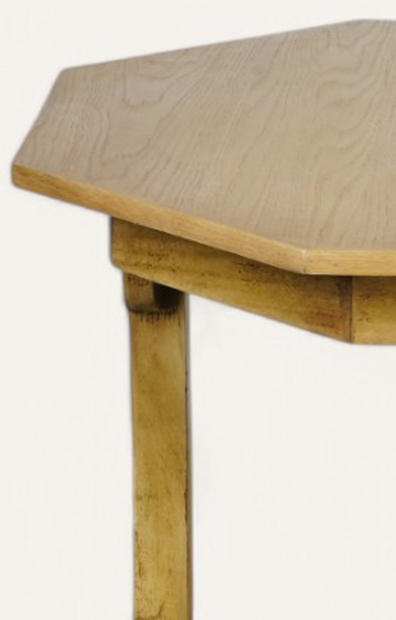 Rustic Octagonal Side Table