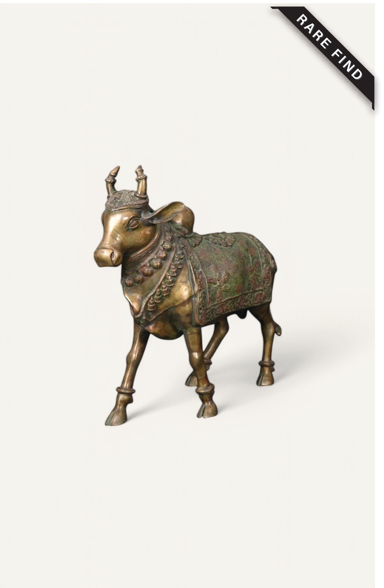 Kamdhenu Cow Brass Sculpture