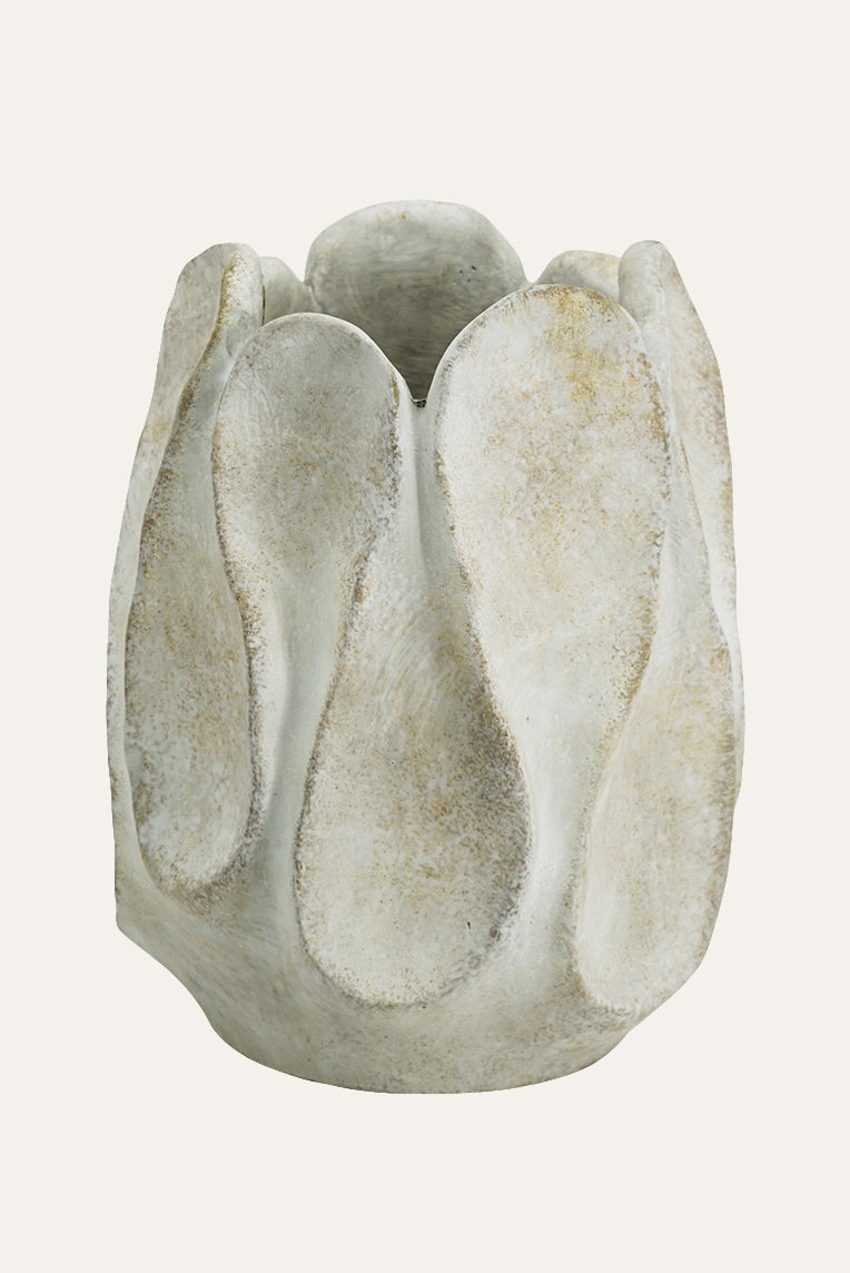 Elegant Sculptural Ceramic Planter for Home Décor