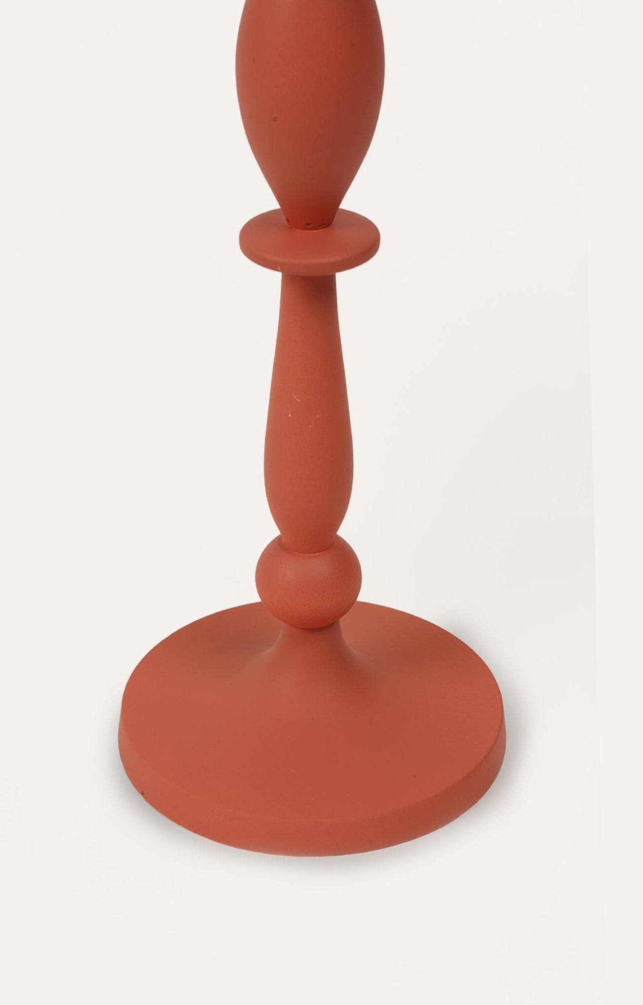 A Blaze of Elegance: The Vibrant Allure of the Vermilion Red Tapered Candle Stand