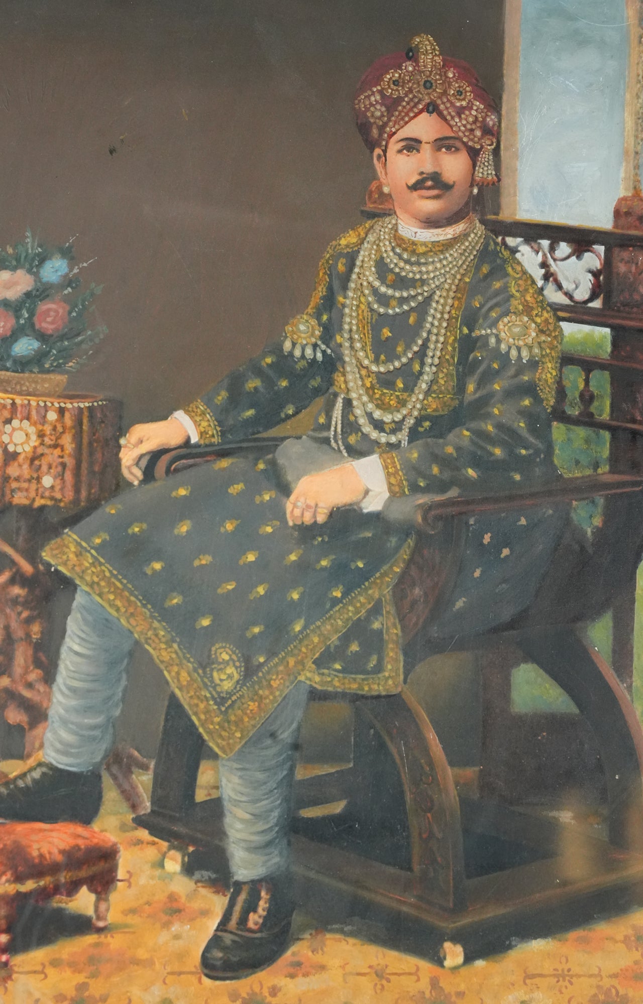 Regal Maharaja Painting