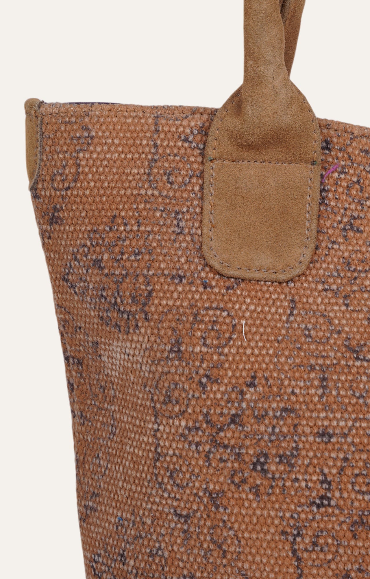 The Weave and Leather Bag