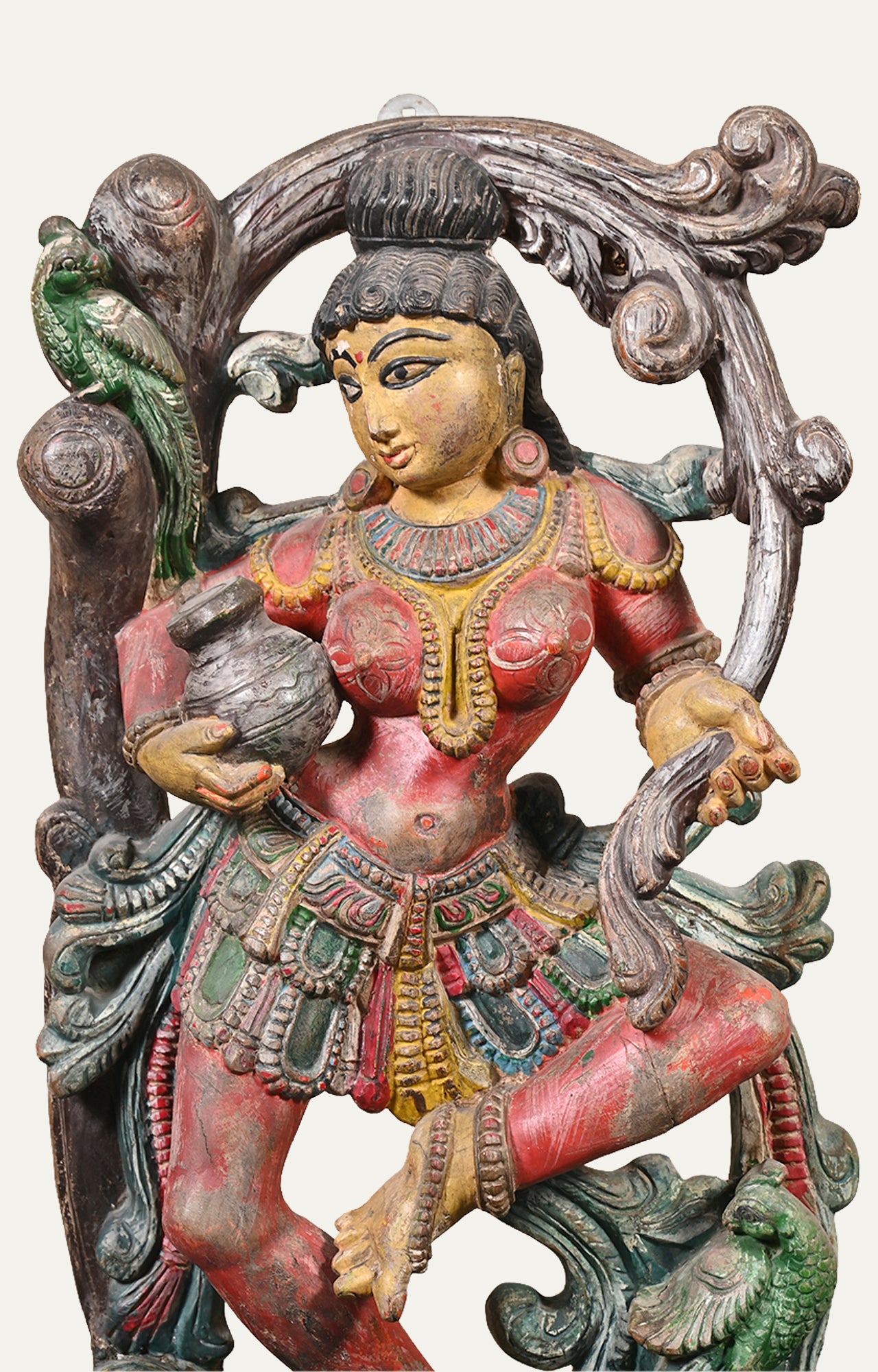 The Goddess Gaze Wooden Figurine