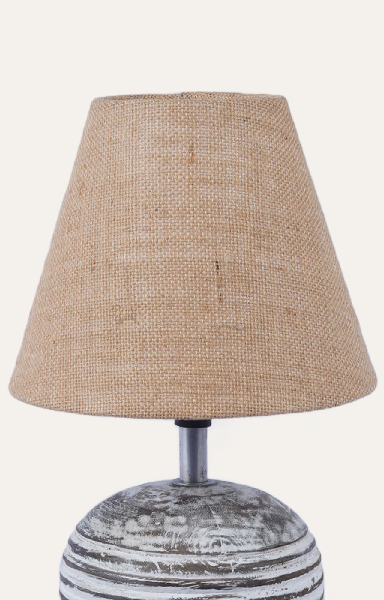 Spiral stumb table lamp