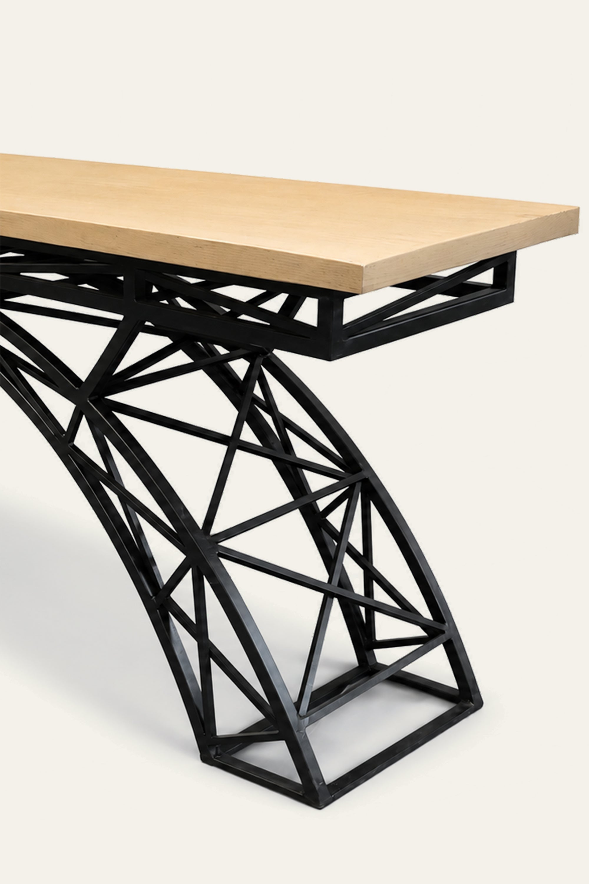 Paris Inspired Long Console Table