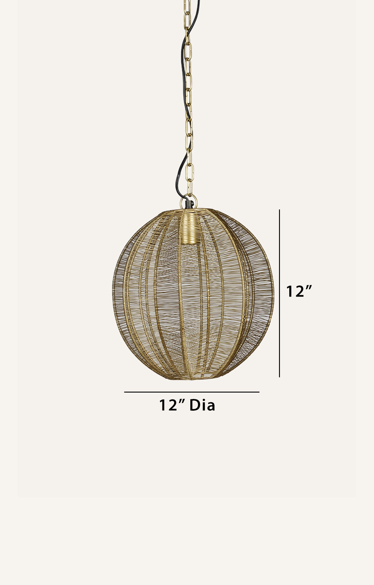 Modern Industrial Wire Pendant Lamp