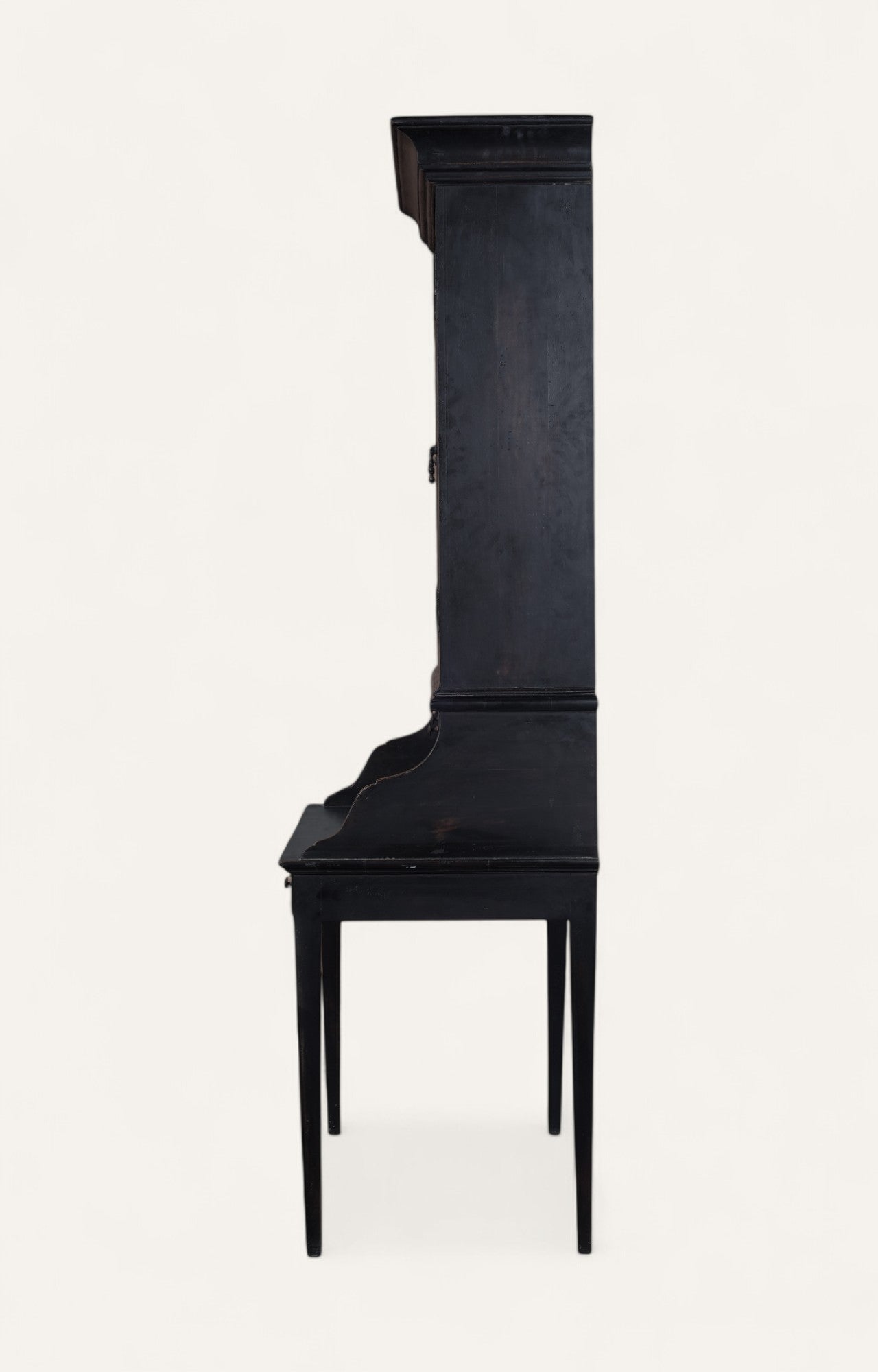 Tall Black Desk