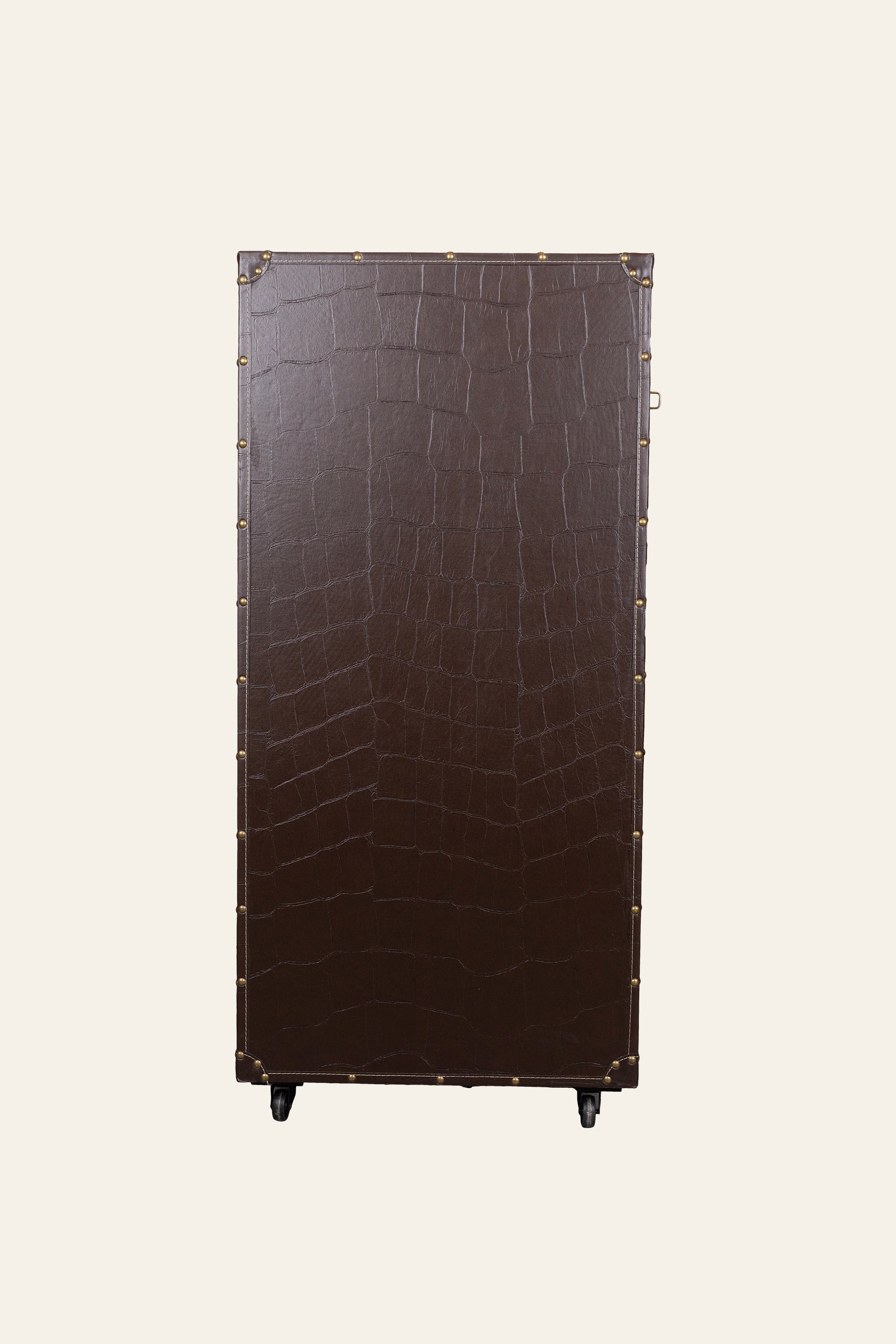 Rectangular Espresso Brown Bar Cabinet