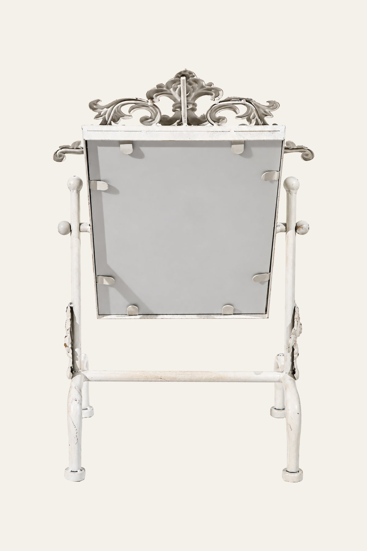 French Inspired Tabletop Vanity Mirror on Swivel Stand