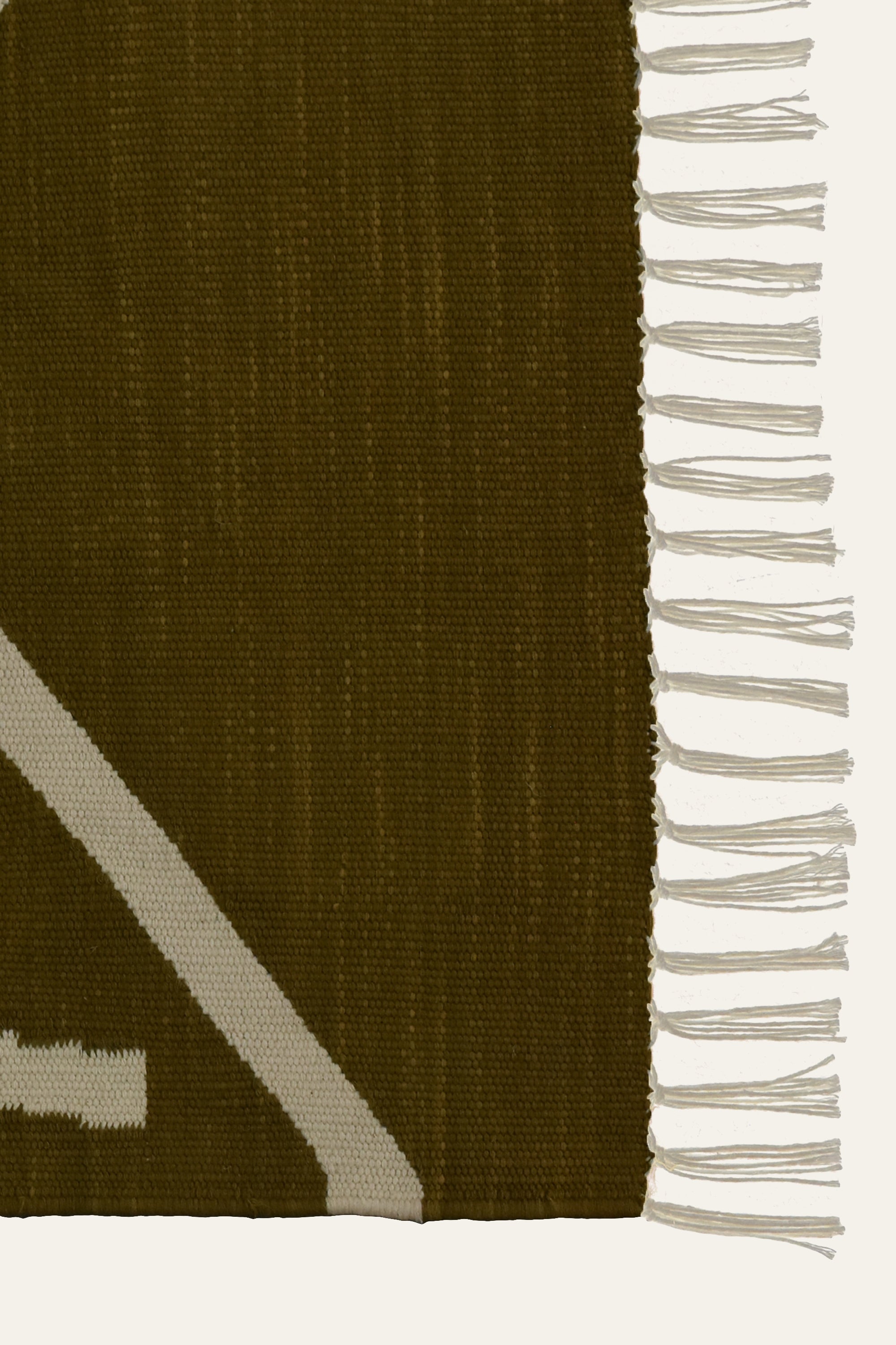 Modern Minimal Landscape Cotton Yoga Mat