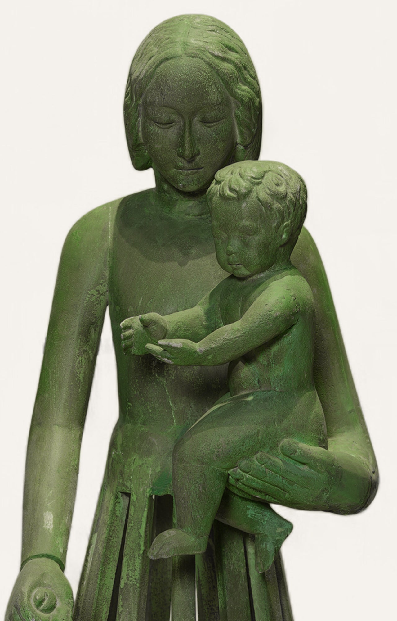 Mother & Son Christion Figure