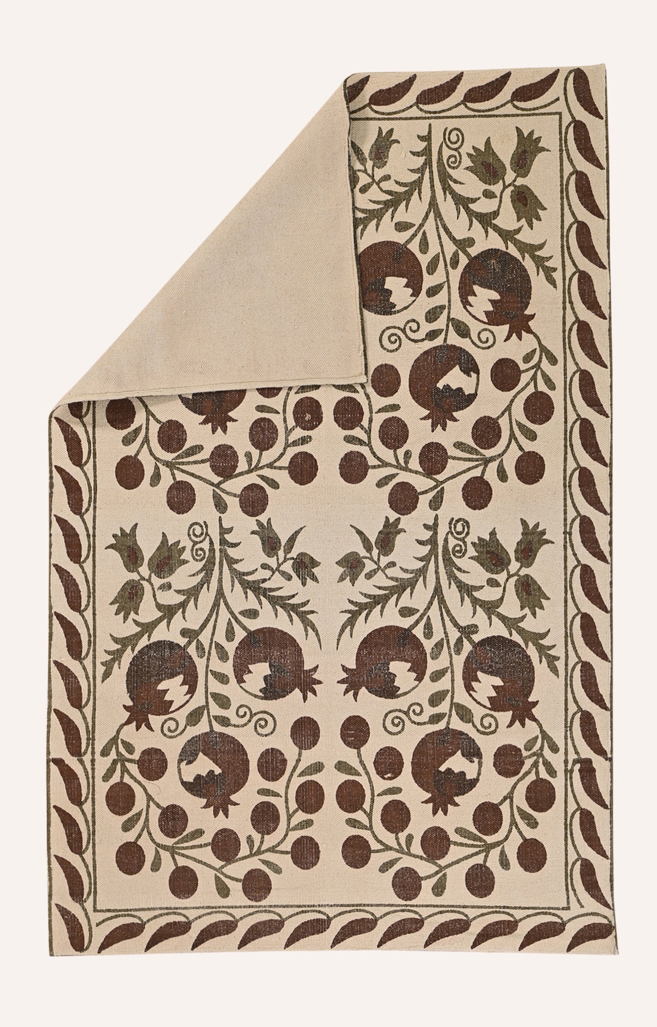 Floral Dhurrie Rug