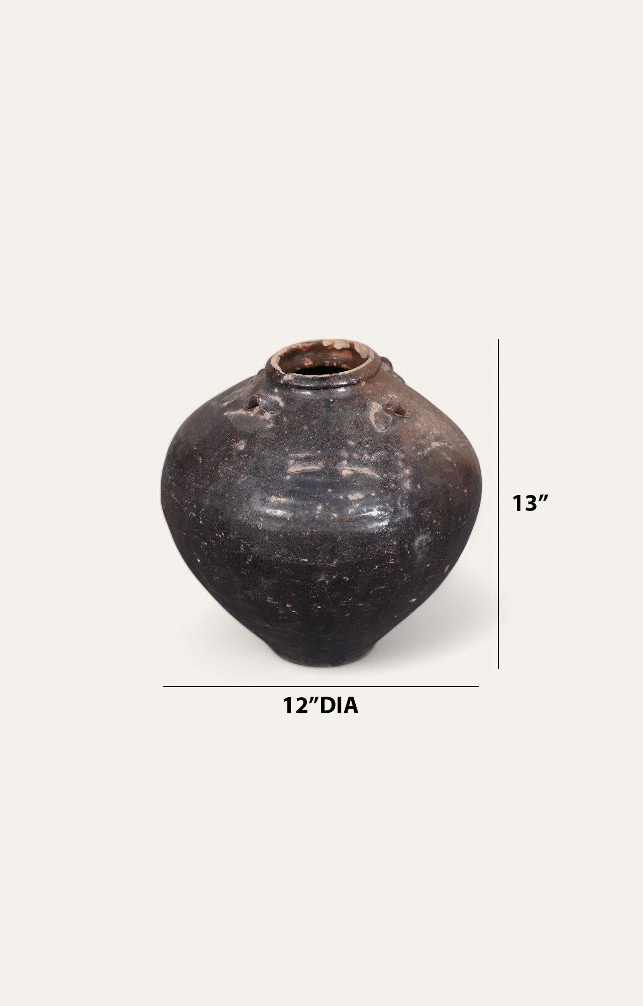 Decorative Earthenware Clay Pot