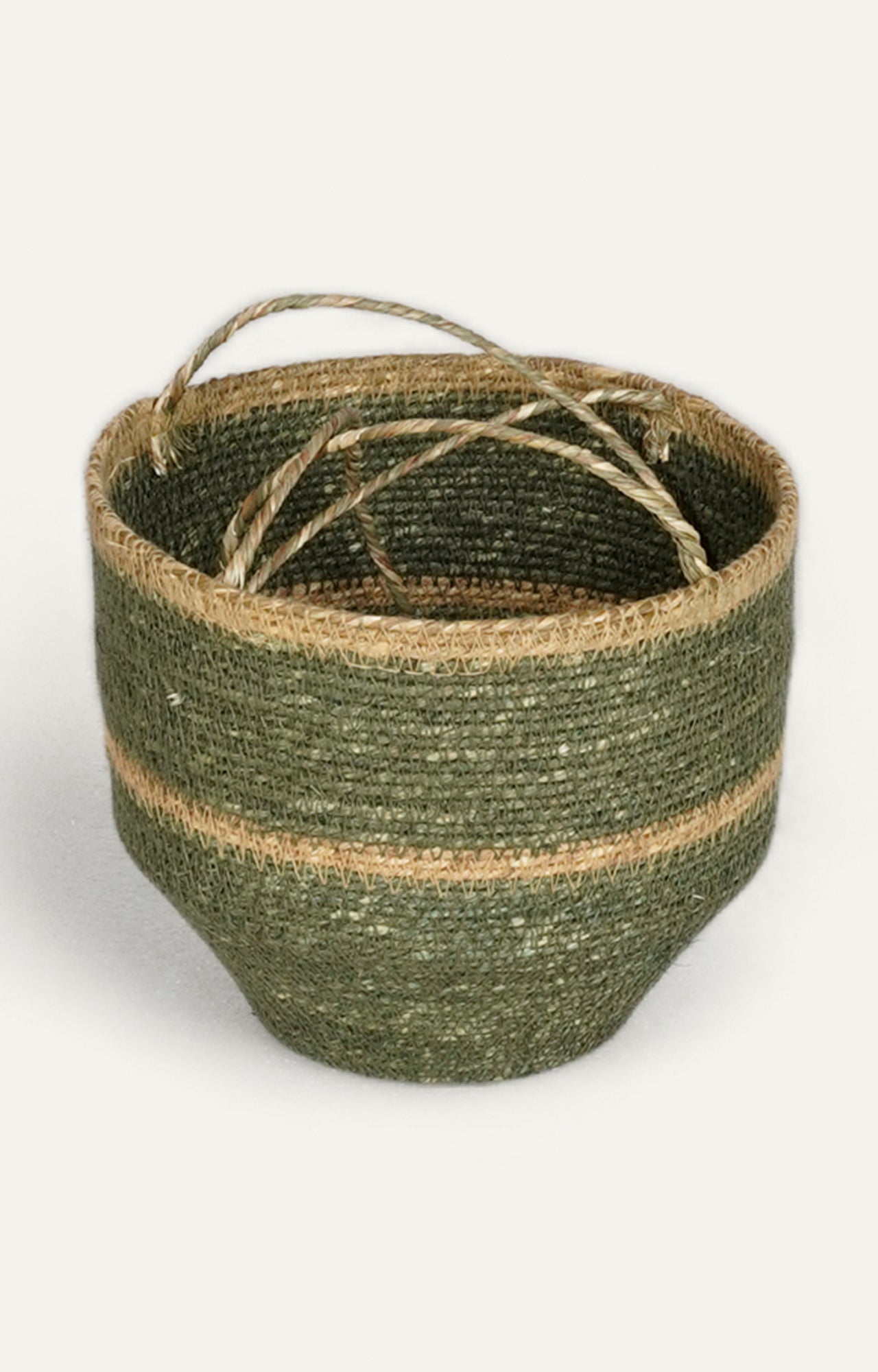 Green Seagrass Hanging Basket