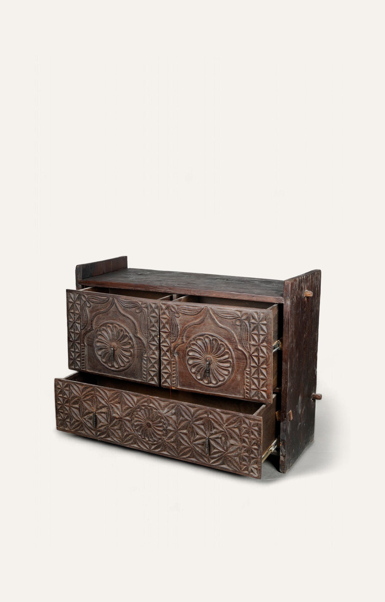 African Chest With Drawers