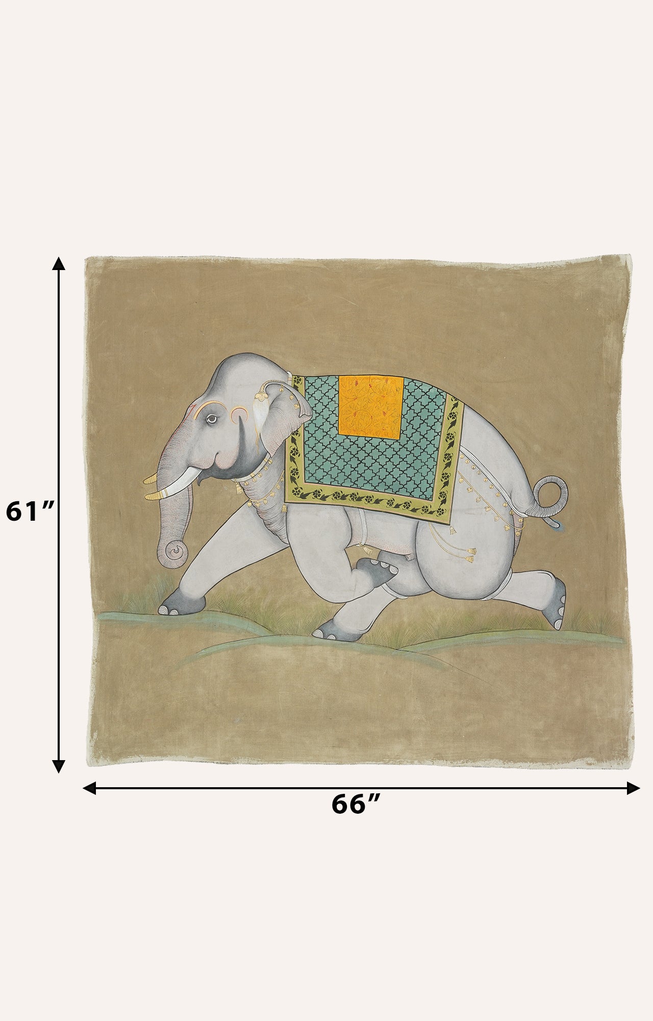 Traditional Royal Attire Elephant