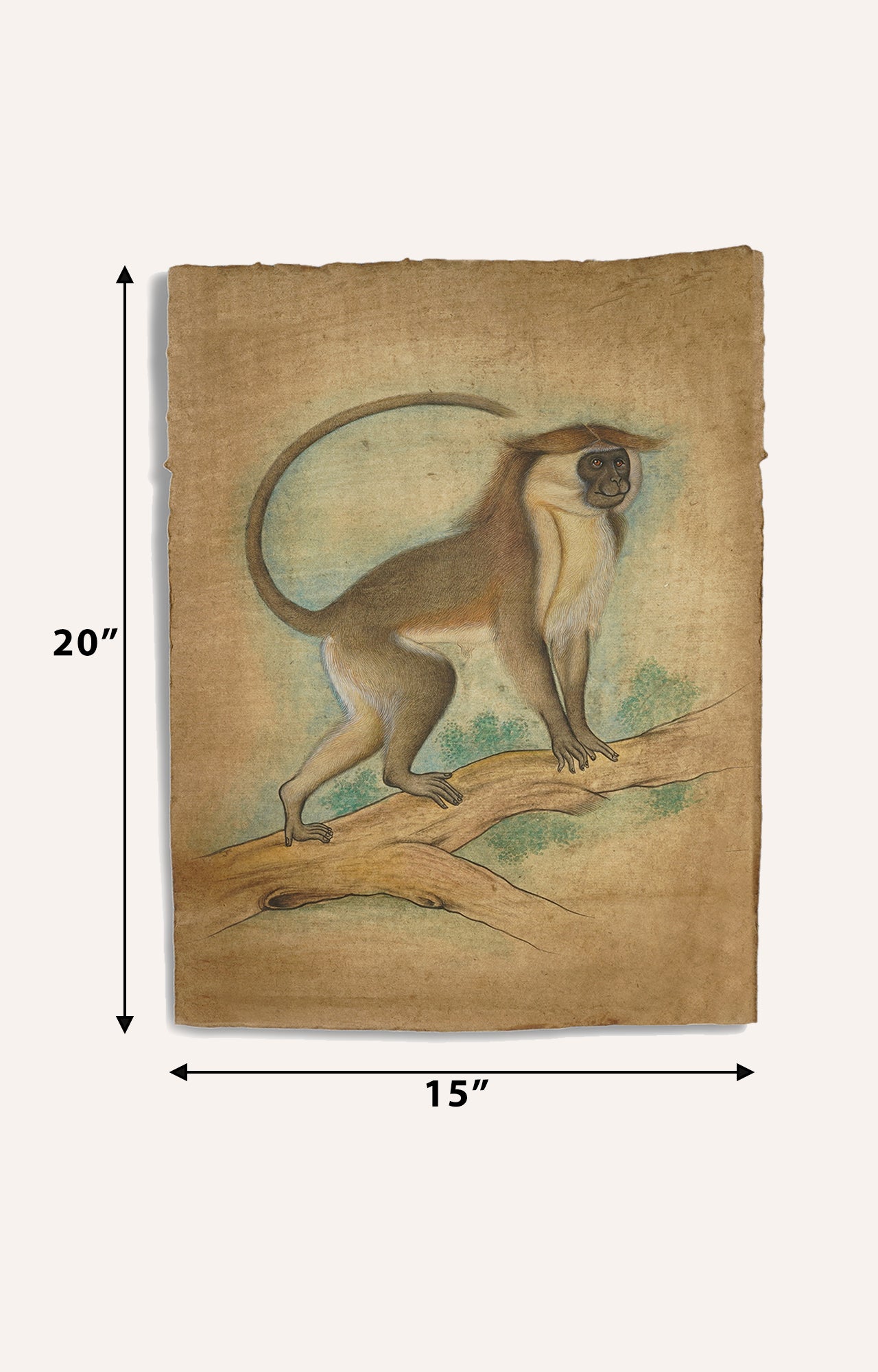 Rajasthani Handmade Monkey Painting