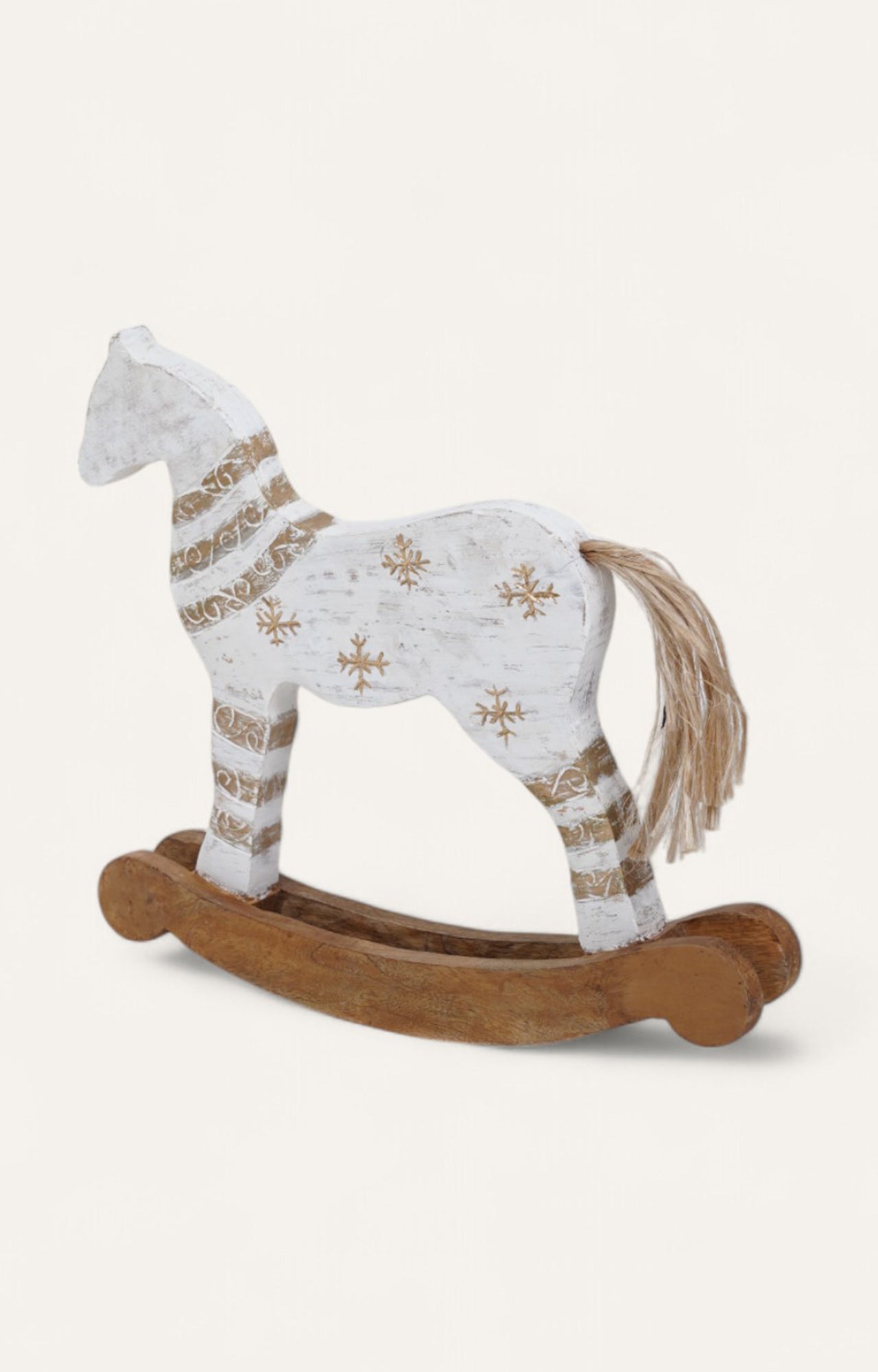 Snowy Steed Christmas Horse