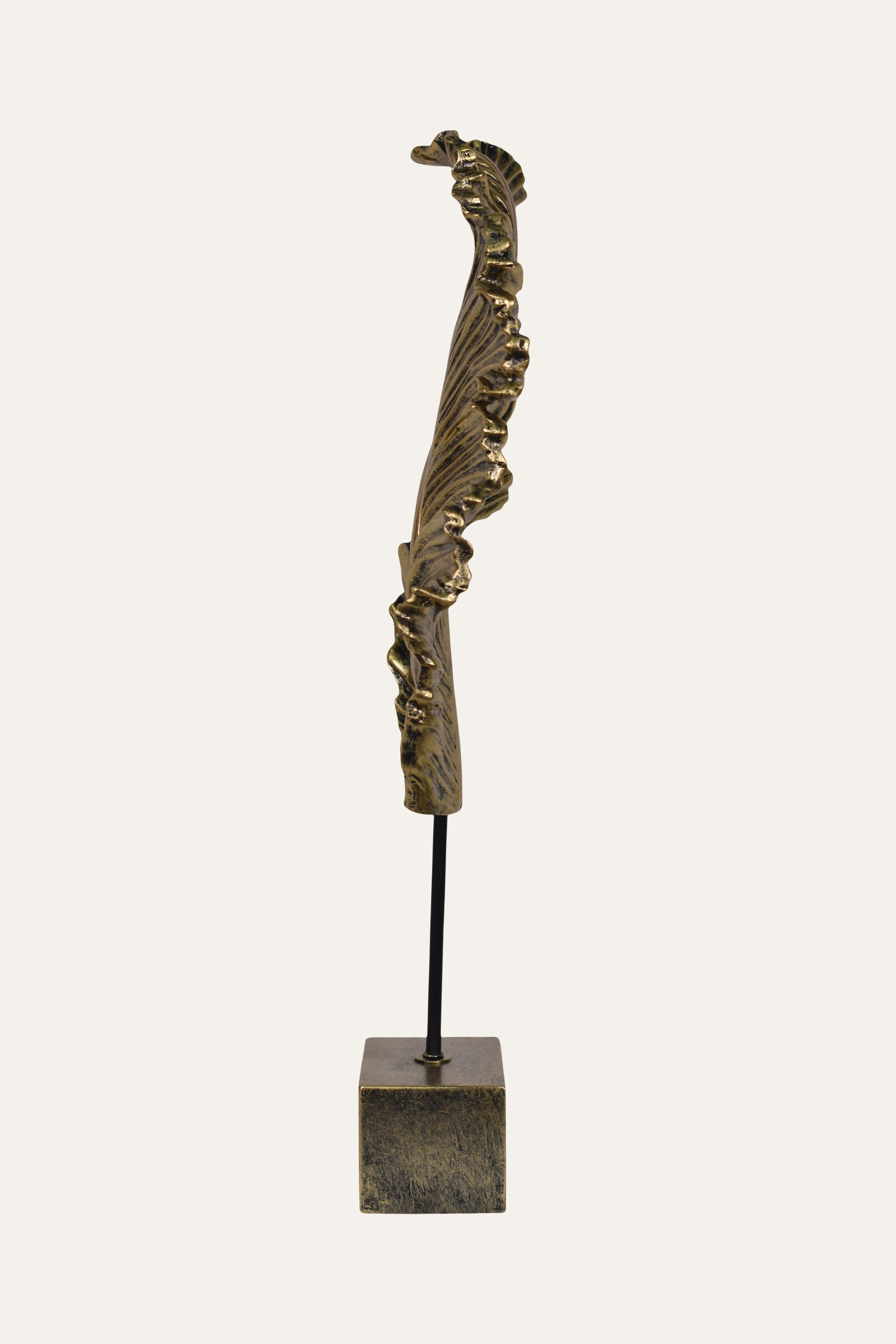 Decorative Palm Leaf Sculpture