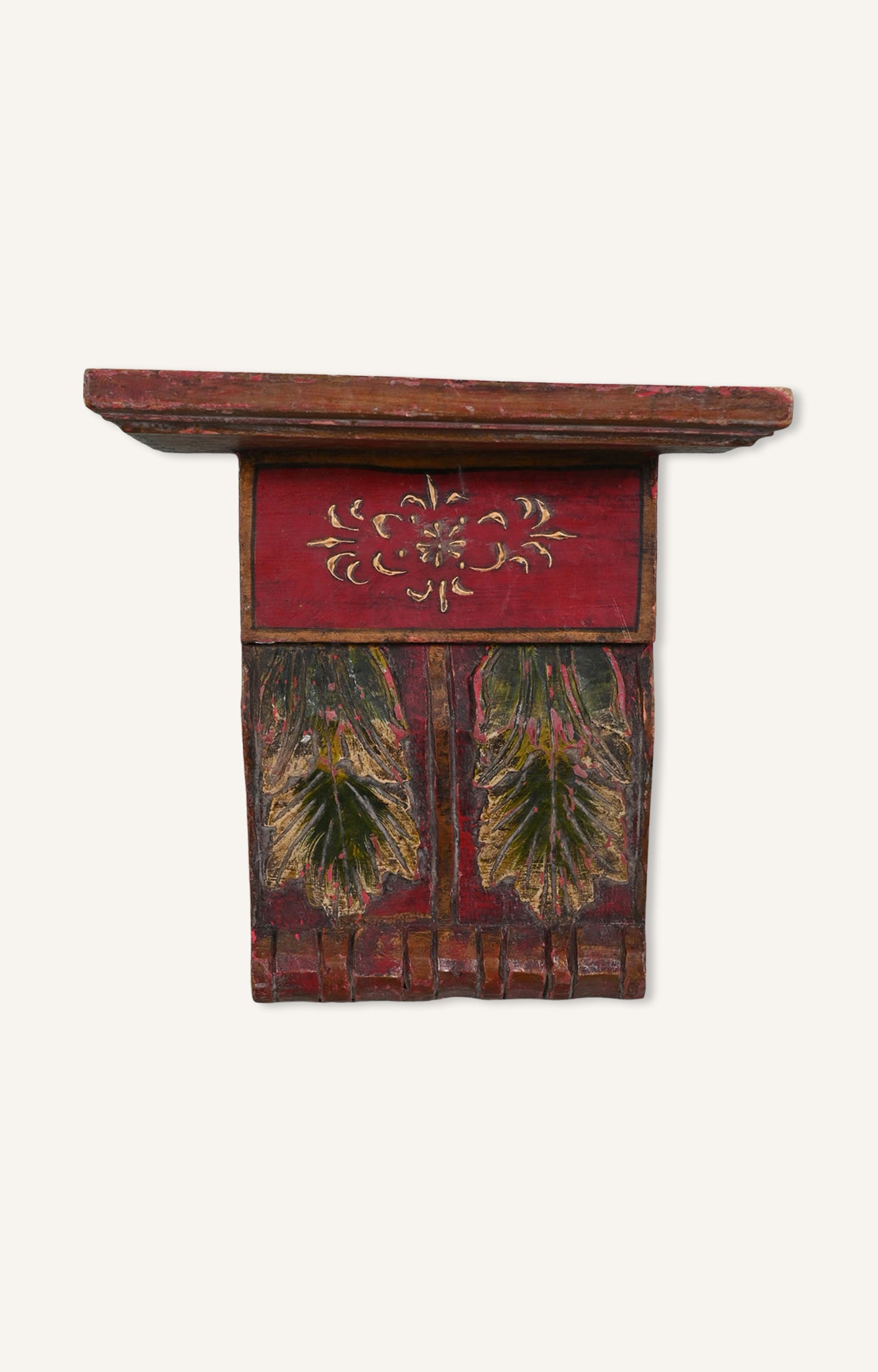 Traditional Hand-Painted Shelf