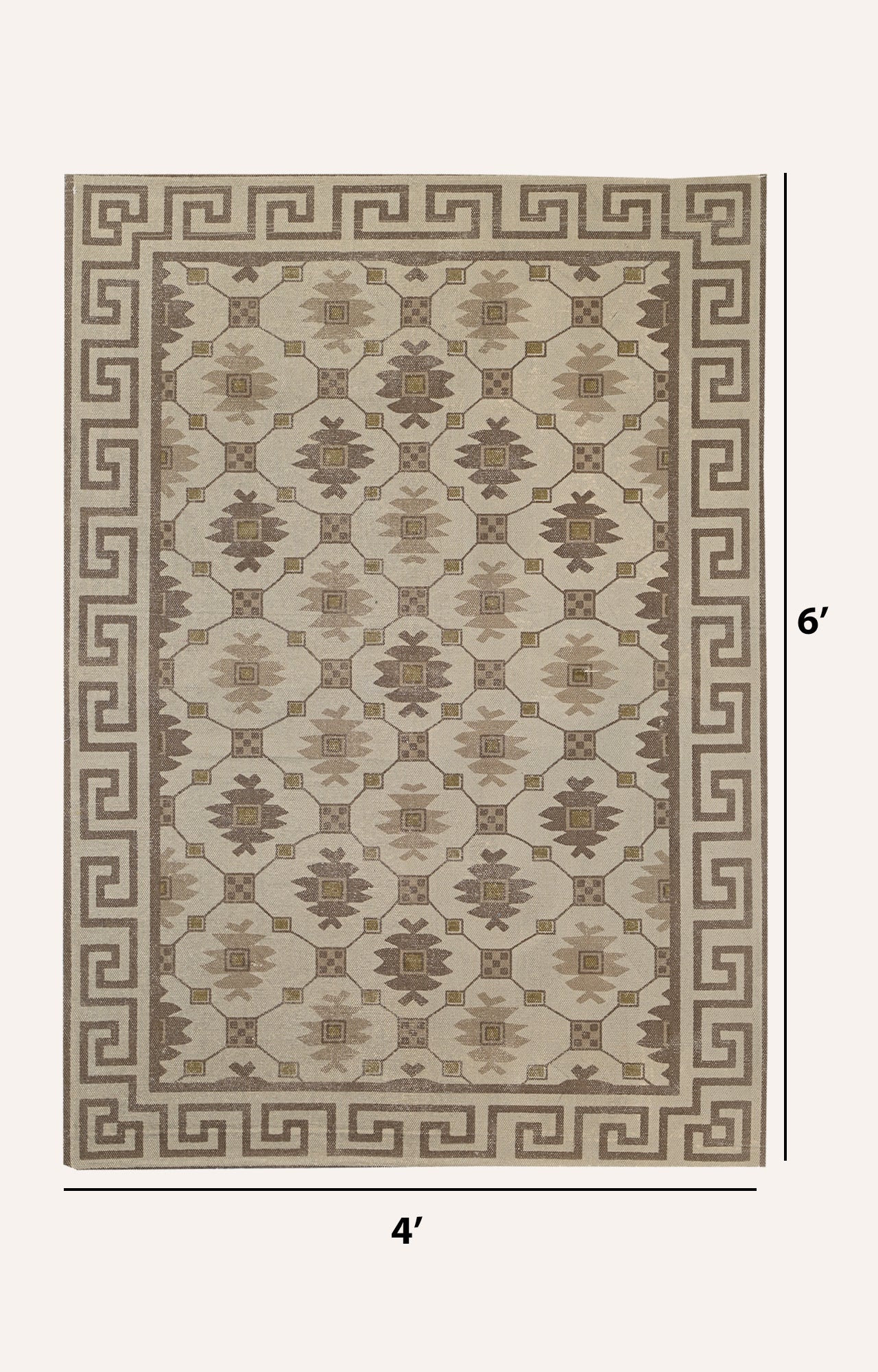 Hand Knotted Woollen Rug