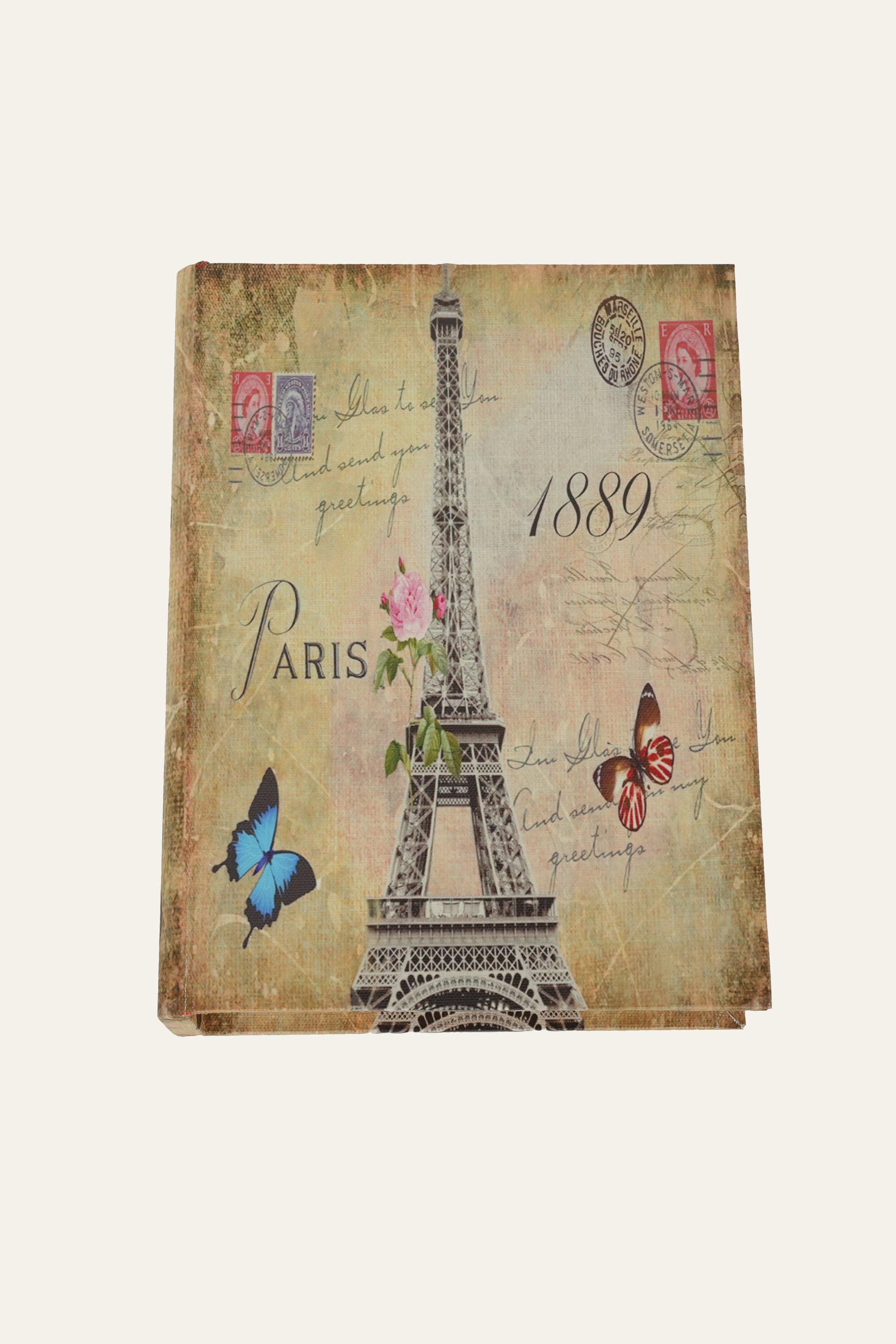 Paris Decorative Book Box — Medium
