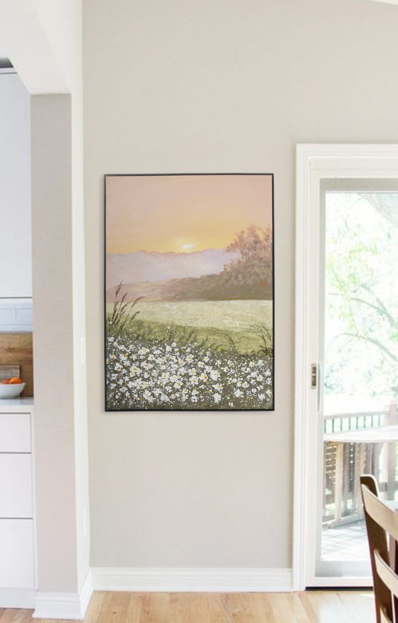 A Glorious Summer Day Oil Painting (Framed)