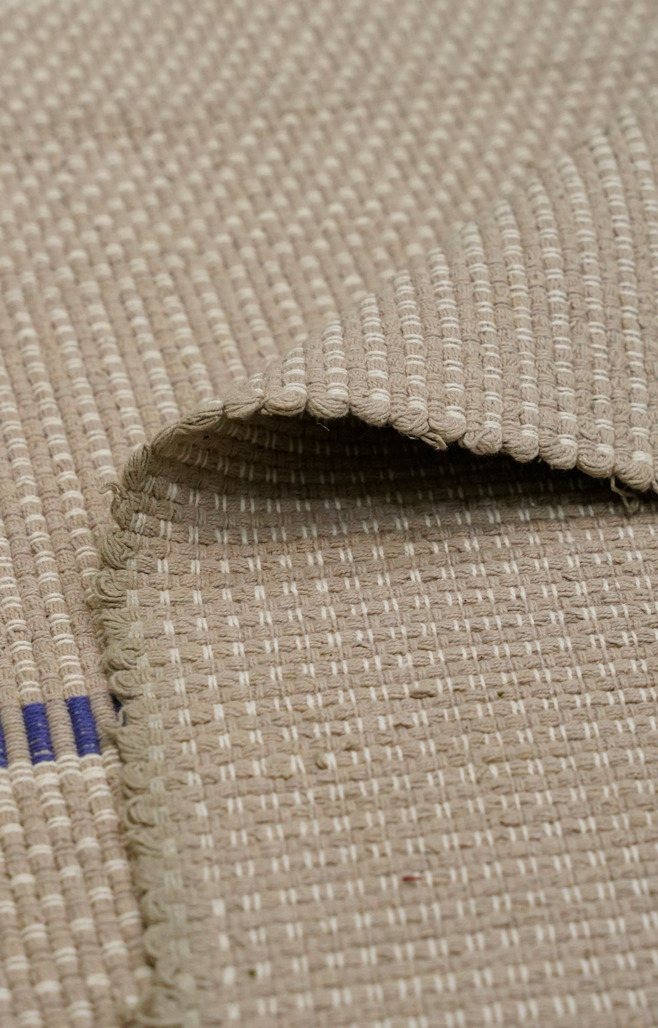 Stripes Handwoven Cotton Rug
