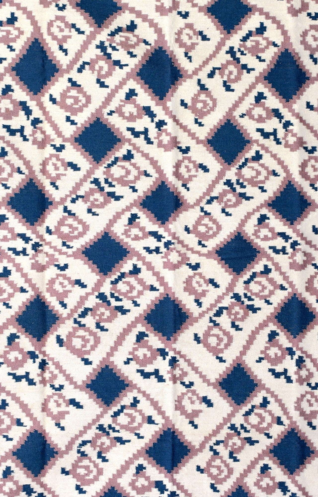 Handwoven Nordic woolen  rug