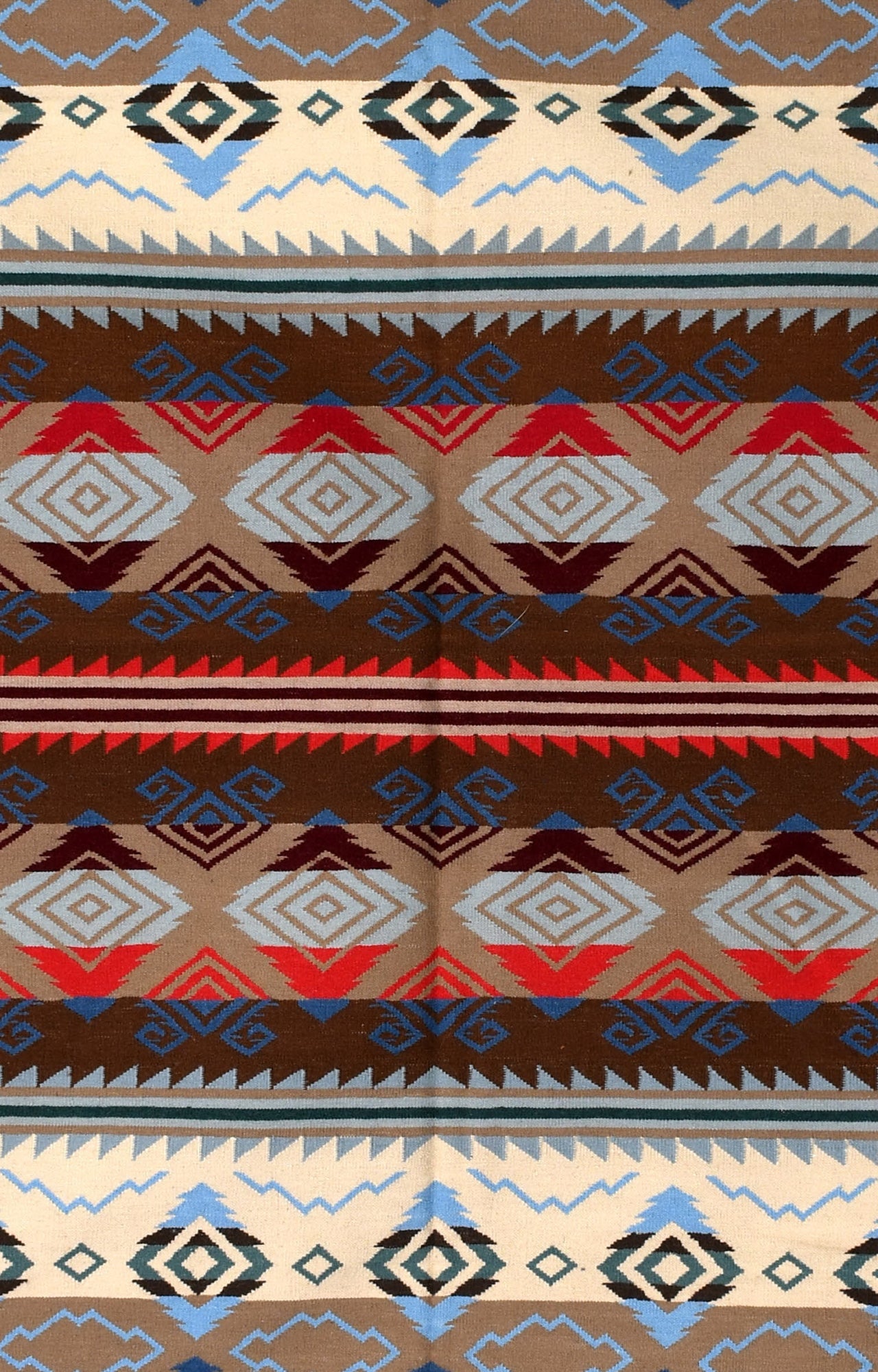 Multicolor Stripe Rug