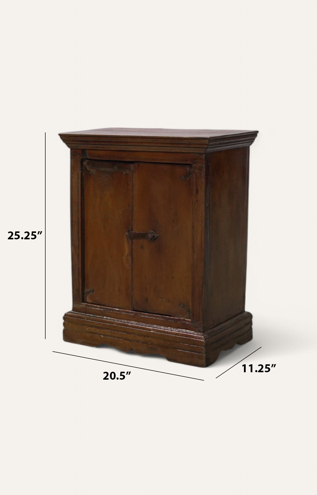 Wooden Vintage Storage Cabinet