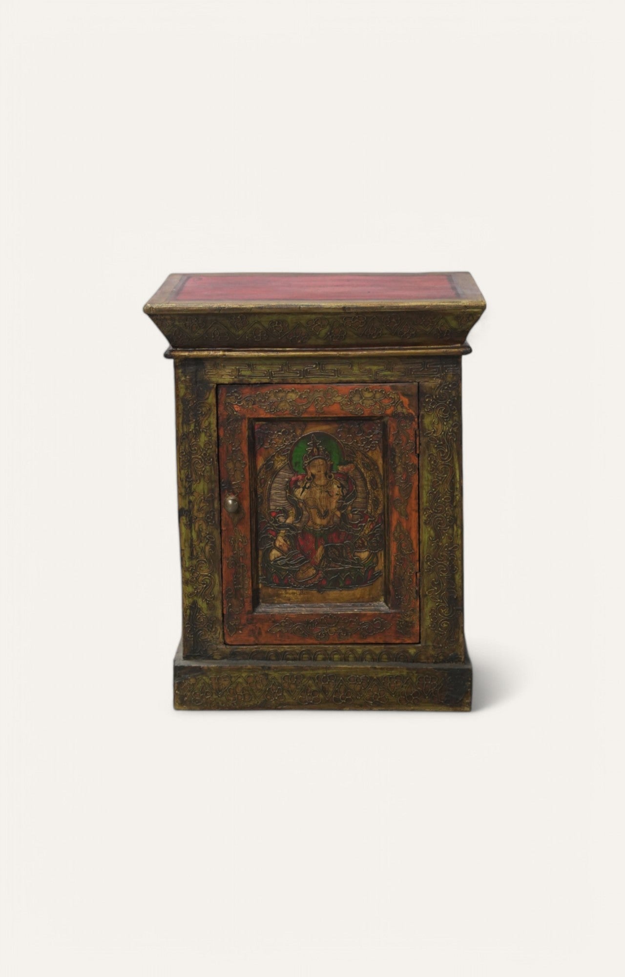 Lord Krishna Vintage Cabinet