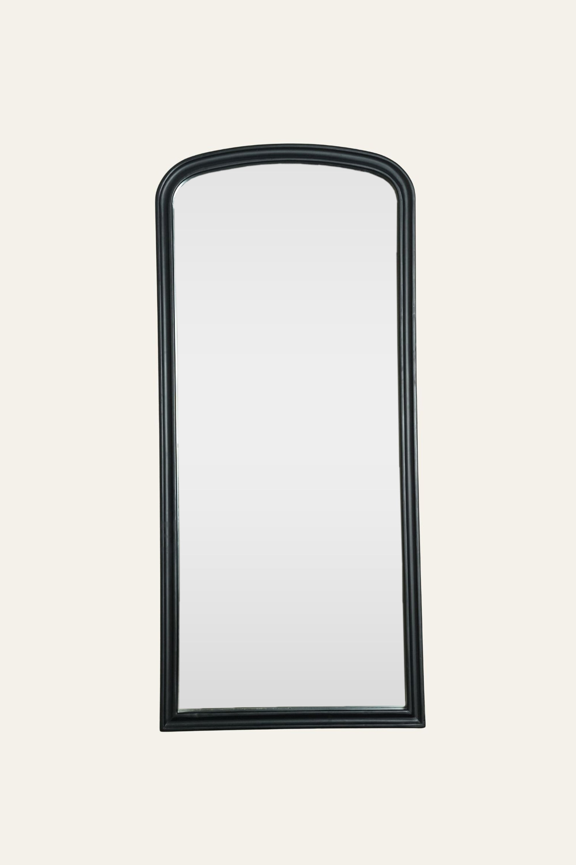 Black Arch Wall Mirror for Living Room