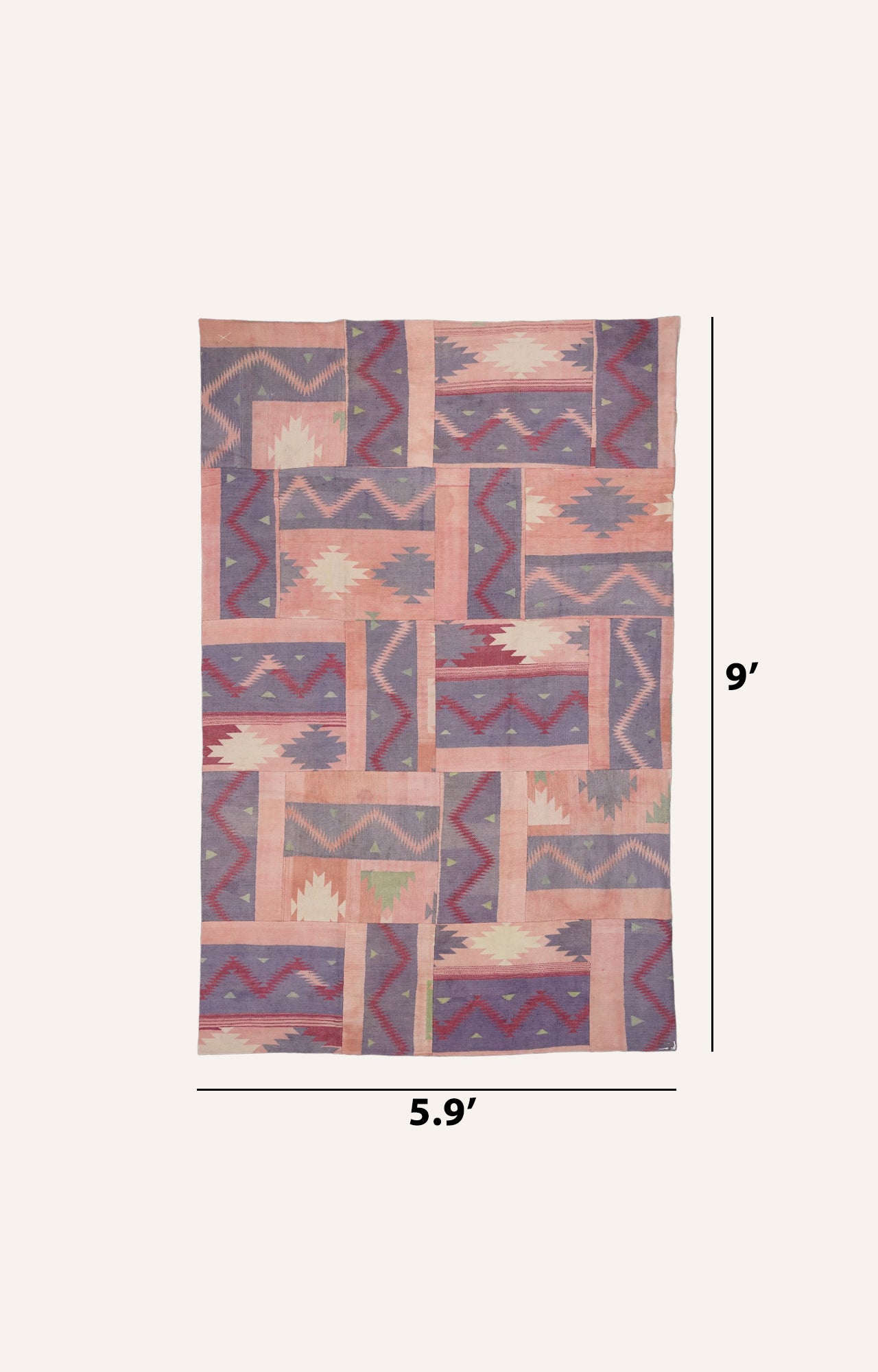 Purple Cotton Rug