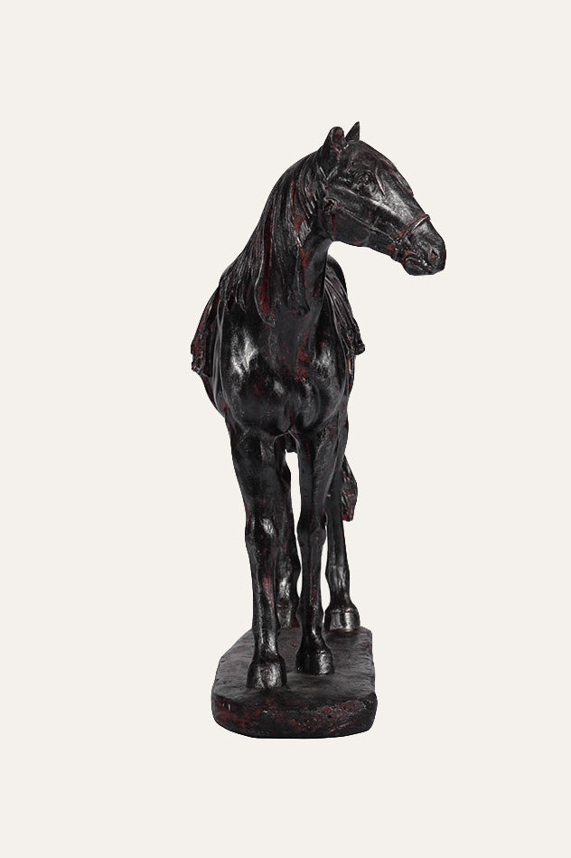 Decorative Equestrian Horse Polyresin Statue