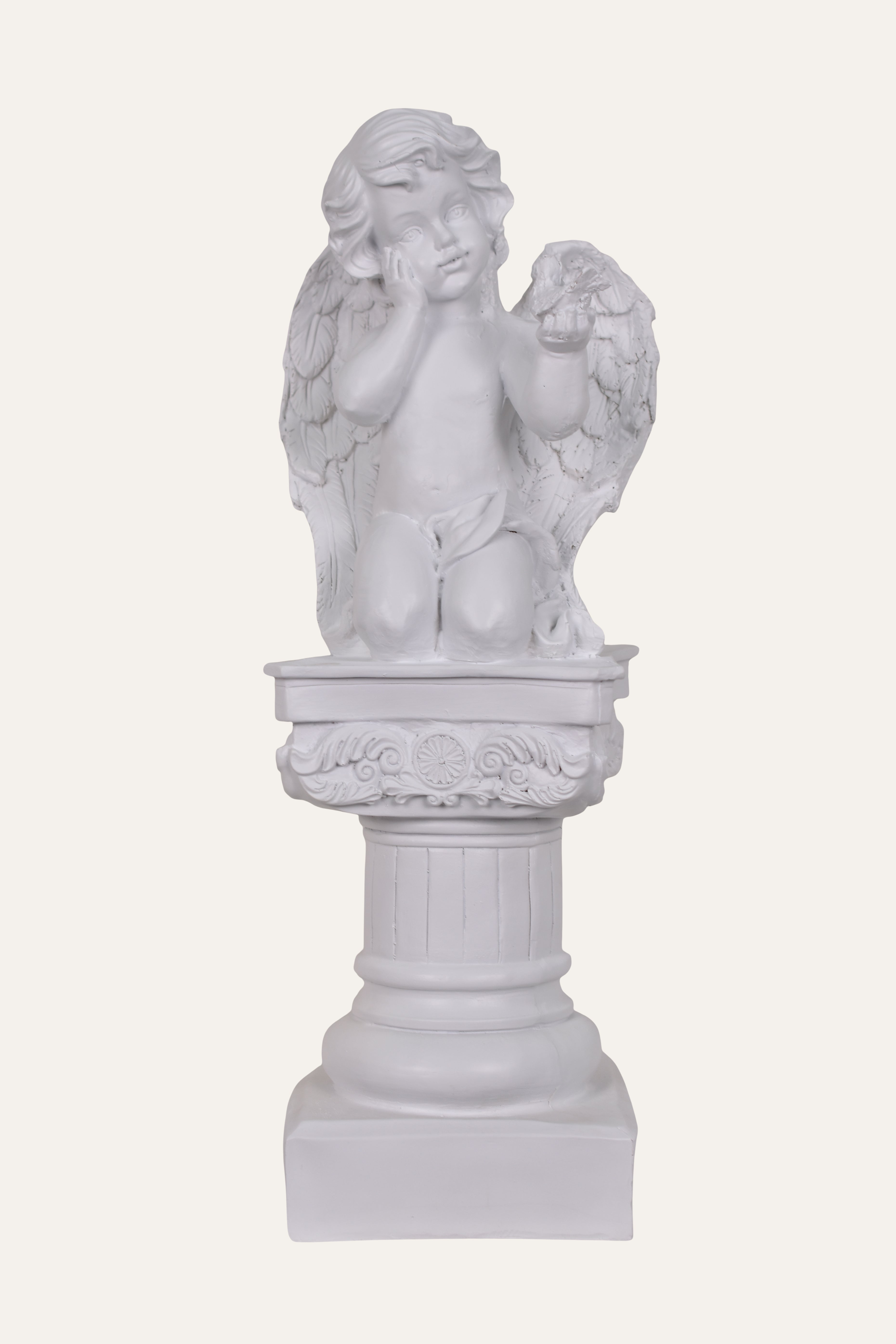 Classical White Resin Angel Statue