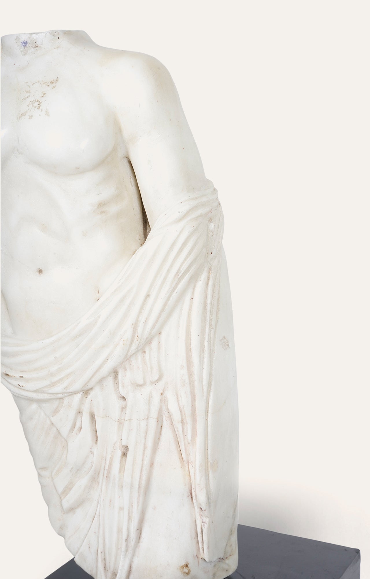 Neoclassical Masterpiece: Grand Tour Marble Torso