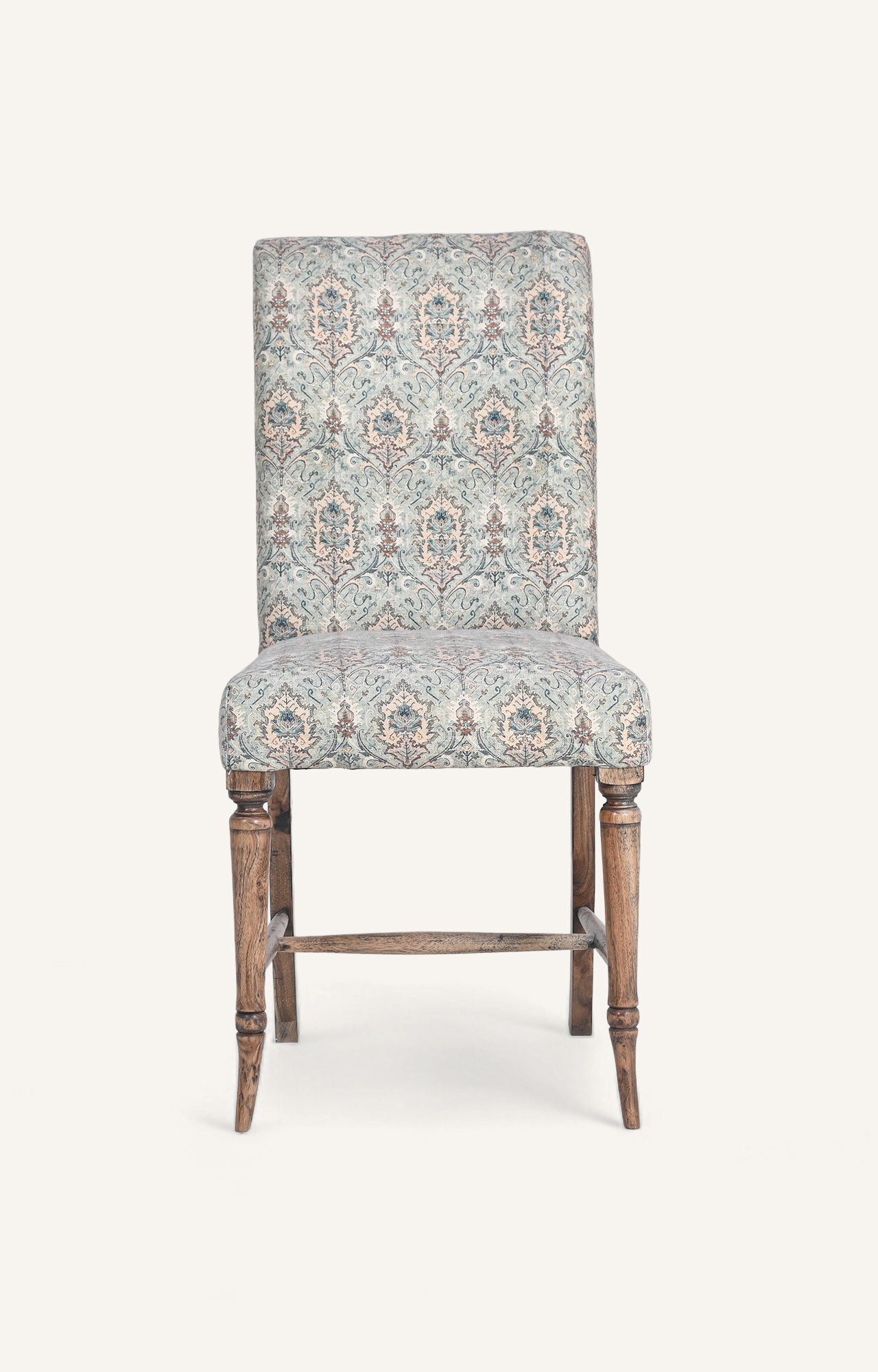 Printed cushion dining chair