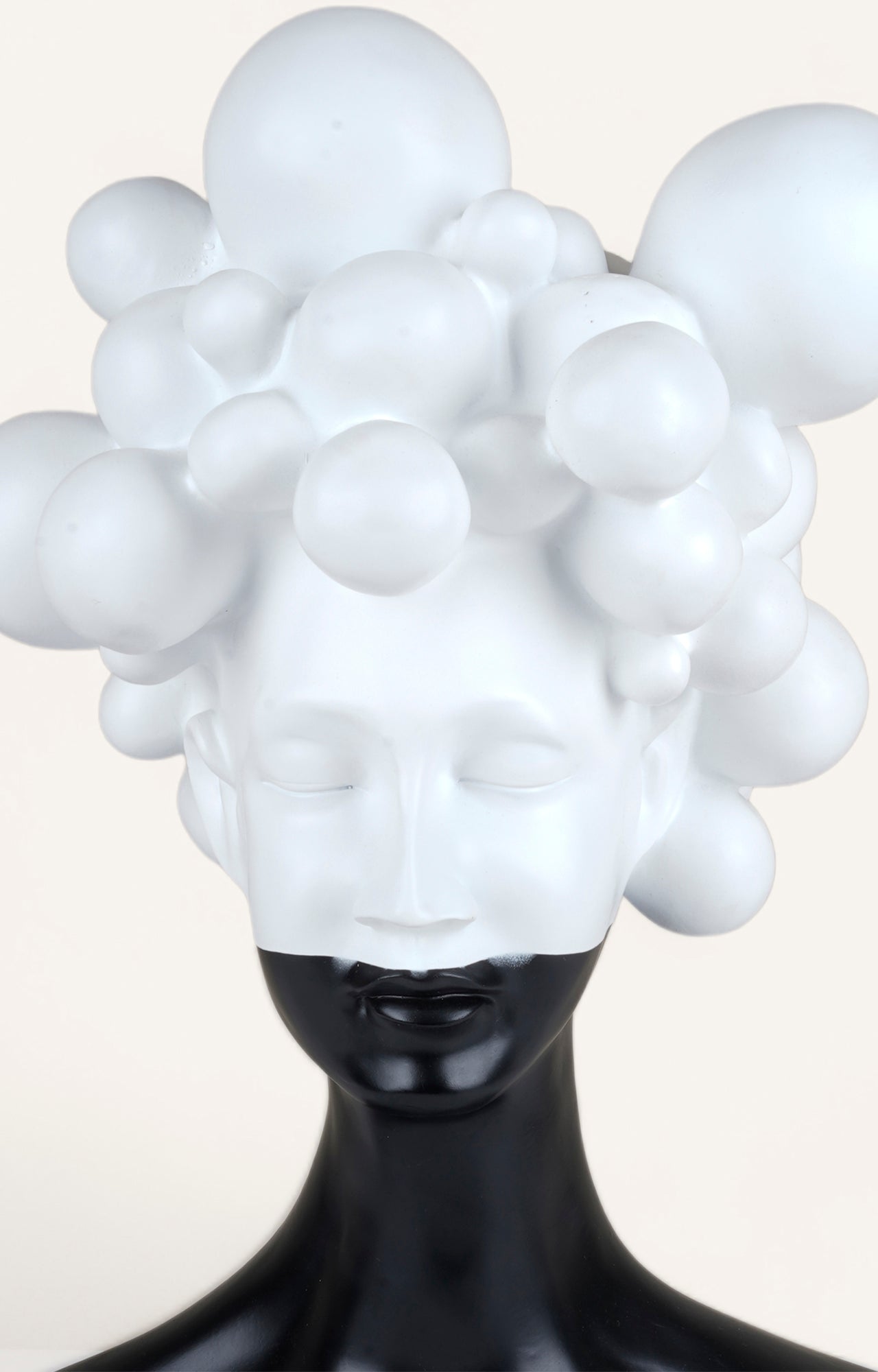 Head Abstract Resin Sculpture